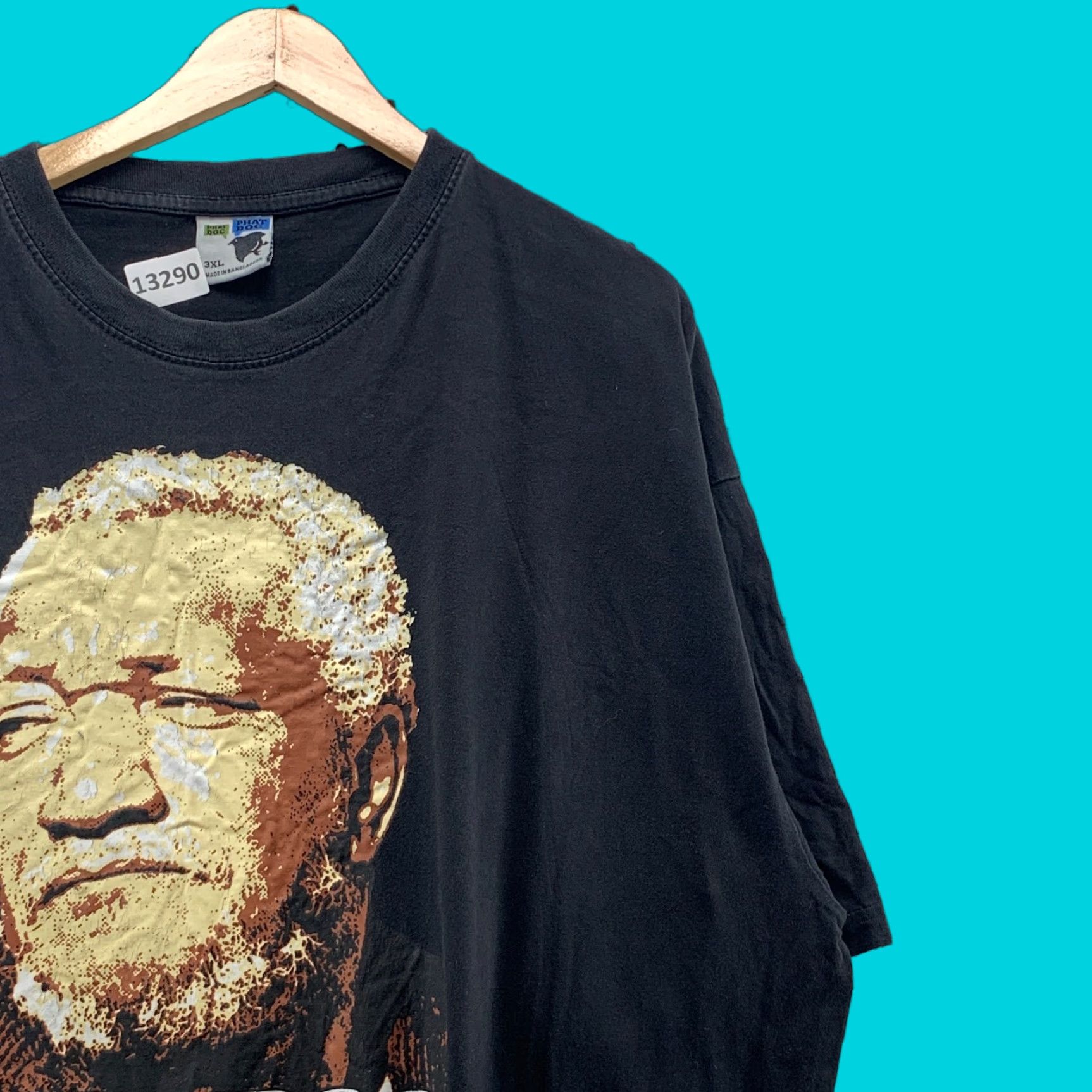 Vintage Sanford And Sons Shirt Ya Big Dummy Black Mens 3XL XXXL Shirt Mens Black 3XL XXXL Size US XXL / EU 58 / 5 - 1 Thumbnail