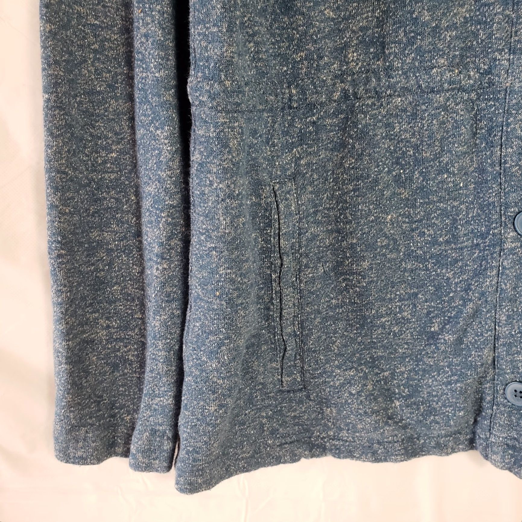 CO Duluth Womens Hemp Organic Cotton Buttonfront Jacket-Size L Blue Size L / US 10 / IT 46 - 2 Thumbnail