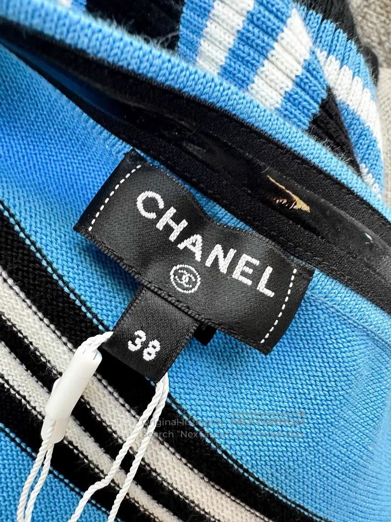 Chanel Chanel Black striped bra dress Size XS / US 0-2 / IT 36-38 - 5 Thumbnail
