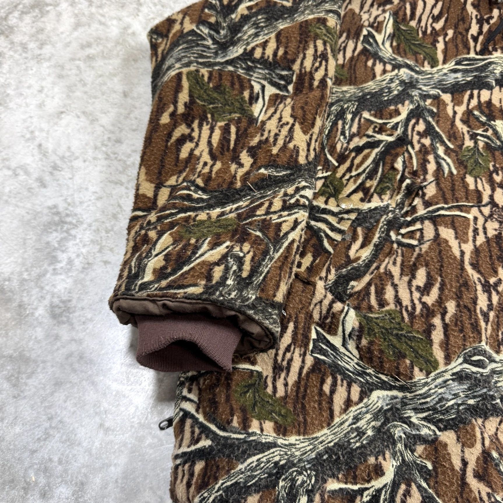 Vintage Cabela's Jacket Mens XL Camouflage Hooded Dry-Plus Hunting Game Pouch Parka Wool Brown Zip Regular"} Size US XL / EU 56 / 4 - 2 Thumbnail