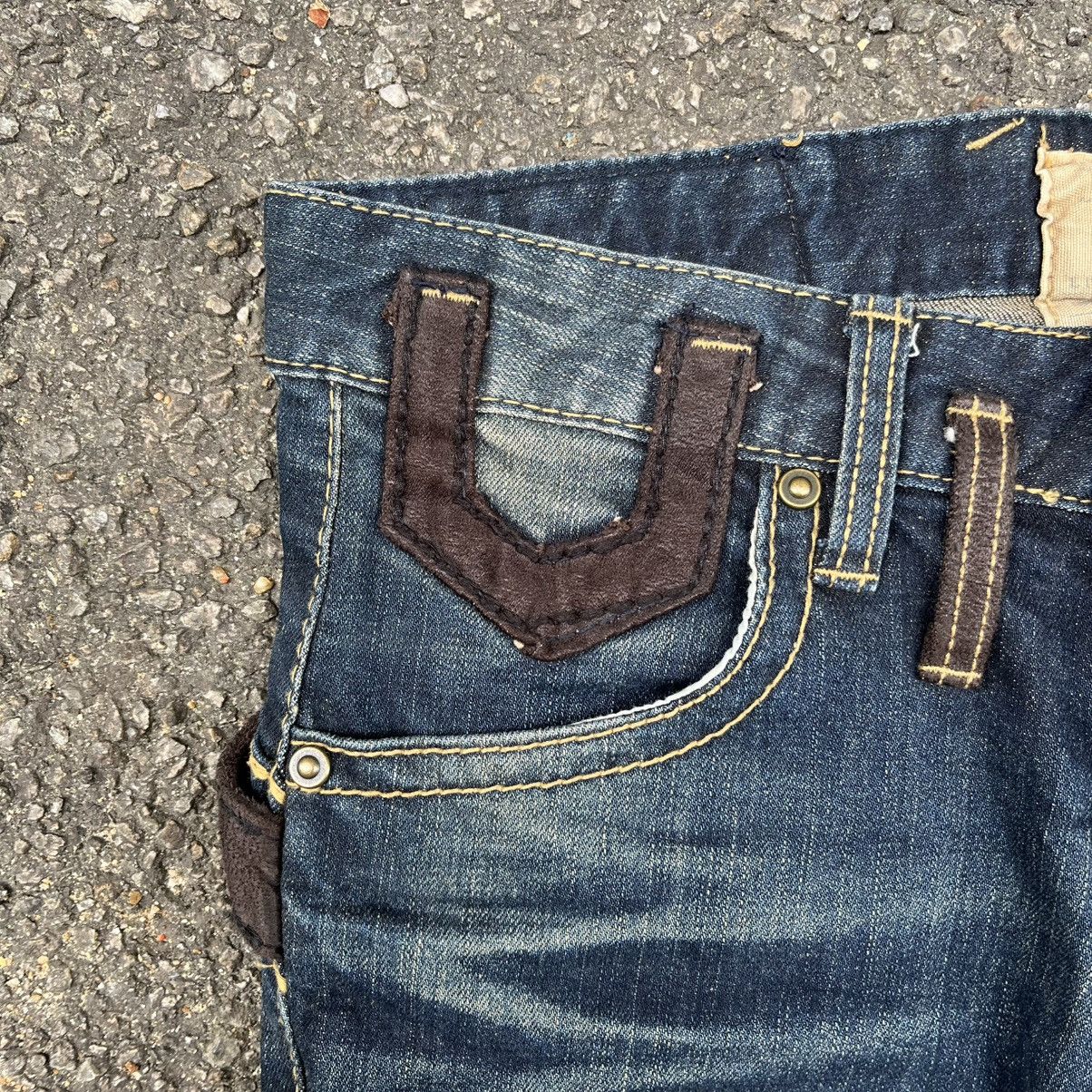Hysteric Glamour Yoshitomo Nara Lolita Jeans Rusty Indigo Faded Denim Size 28" / US 6 / IT 42 - 5 Thumbnail