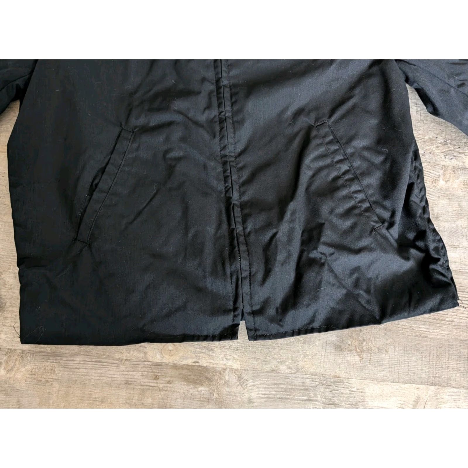 Vintage VINTAGE Blauer Bomber Jacket Men’s 44L Black Full Zip Polyester Police Security 90s Size US S / EU 44-46 / 1 - 6 Thumbnail