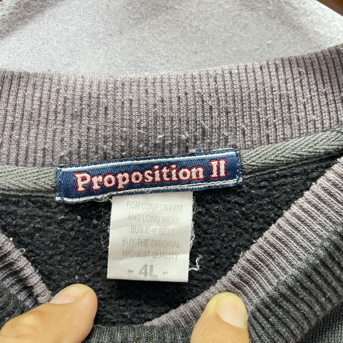 Japanese Brand Proposition II Dragon Sleeve Graphic Crewneck Sweatshirt Size US XXL / EU 58 / 5 - 8 Thumbnail