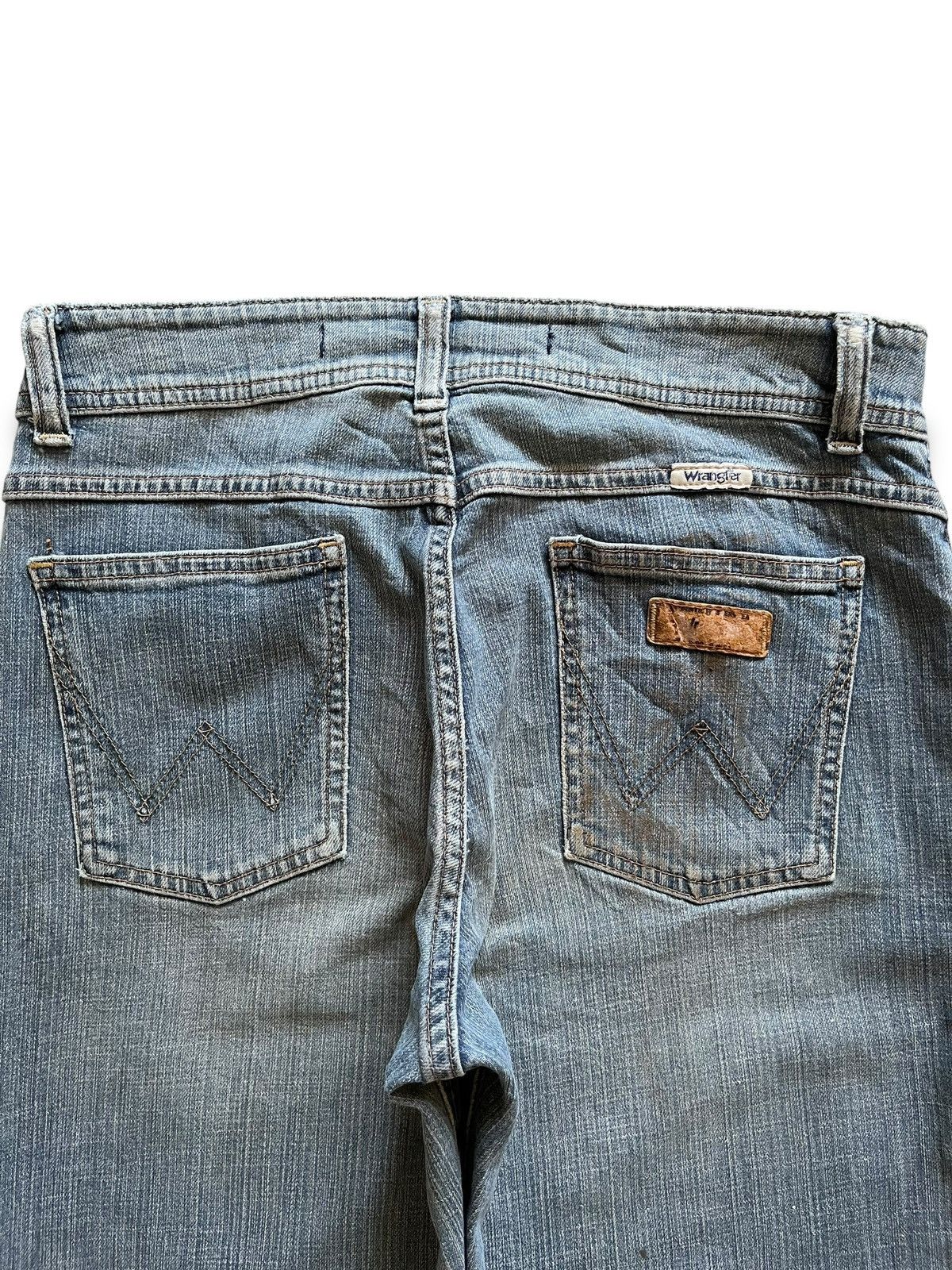 Wrangler SALES🔥Vintage Wrangler Faded Wash Style Flare Jeans Size 28" / US 6 / IT 42 - 8 Thumbnail