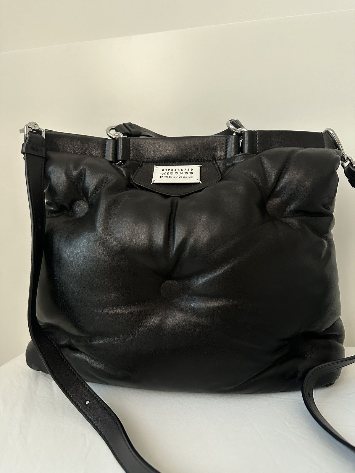 Maison Margiela Black Glam Slam Large Tote Size ONE SIZE - 1 Thumbnail