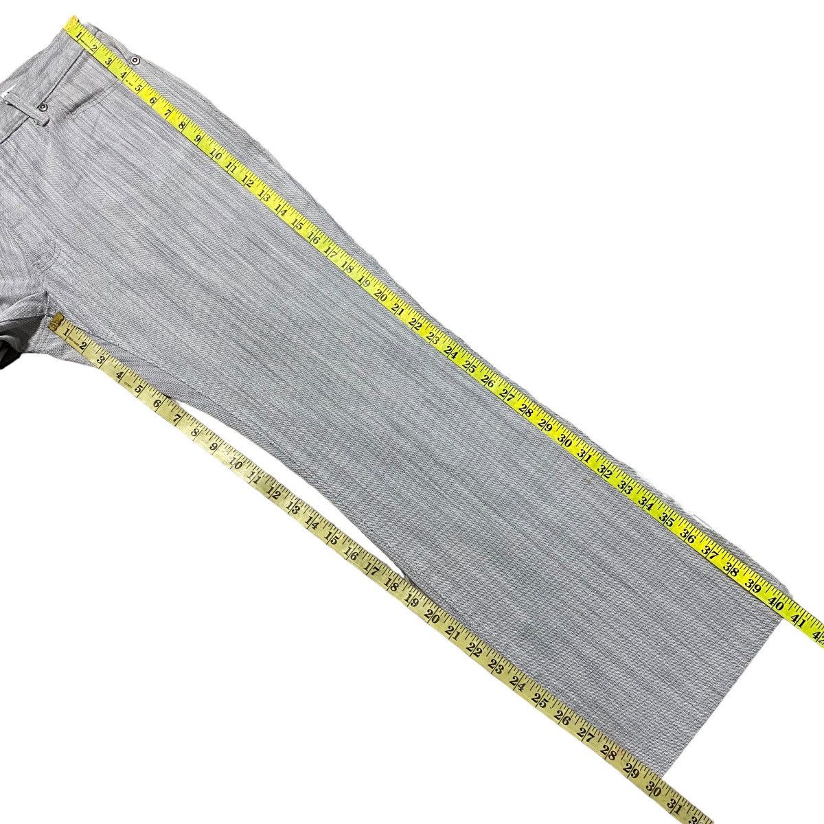 semanticdesign Semantic Design Striped Denim Flare Jeans Size US 33 - 20 Thumbnail