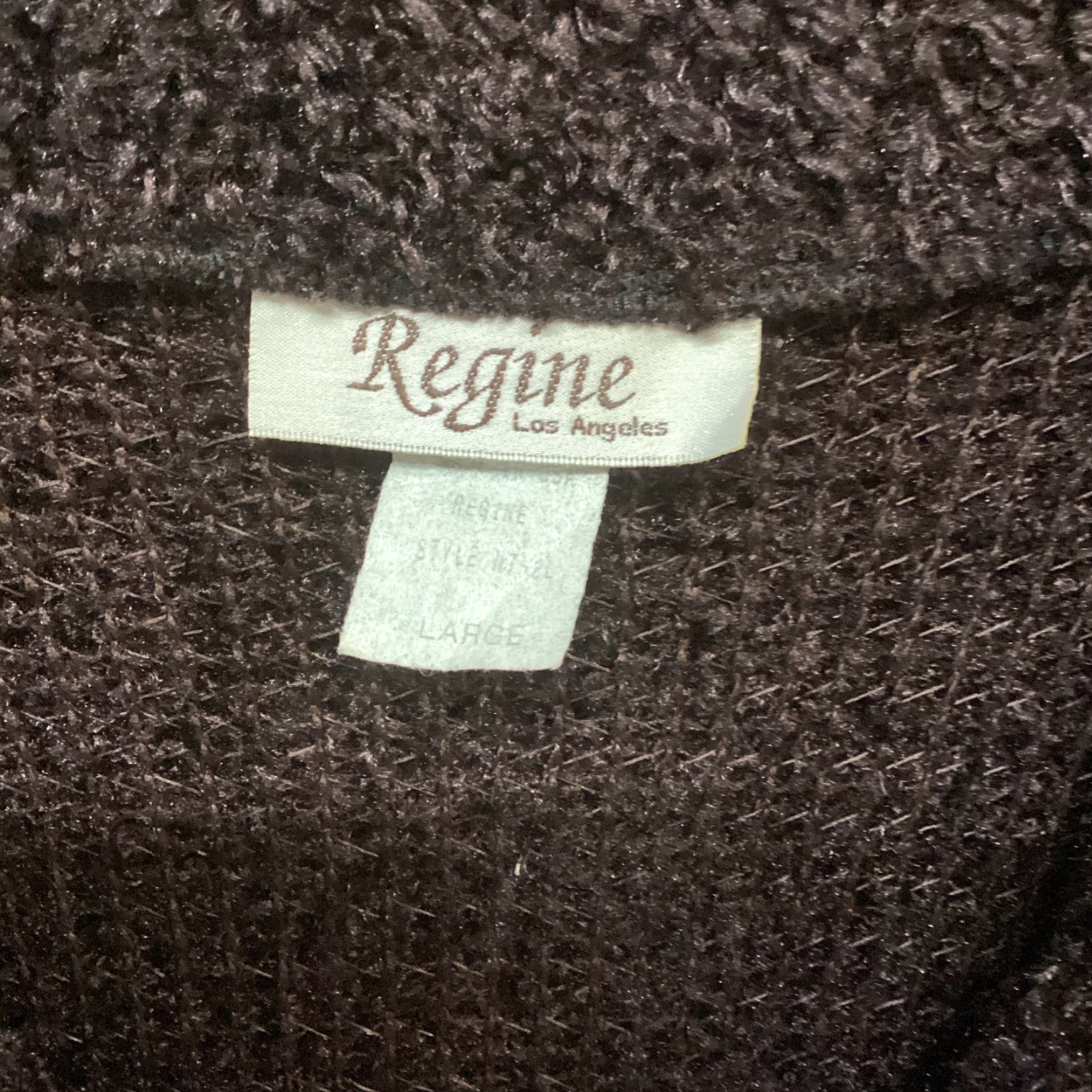 Vintage VINTAGE Regine Womens Brown Knitted Button Up Sweater Size Large Size L / US 10 / IT 46 - 2 Thumbnail