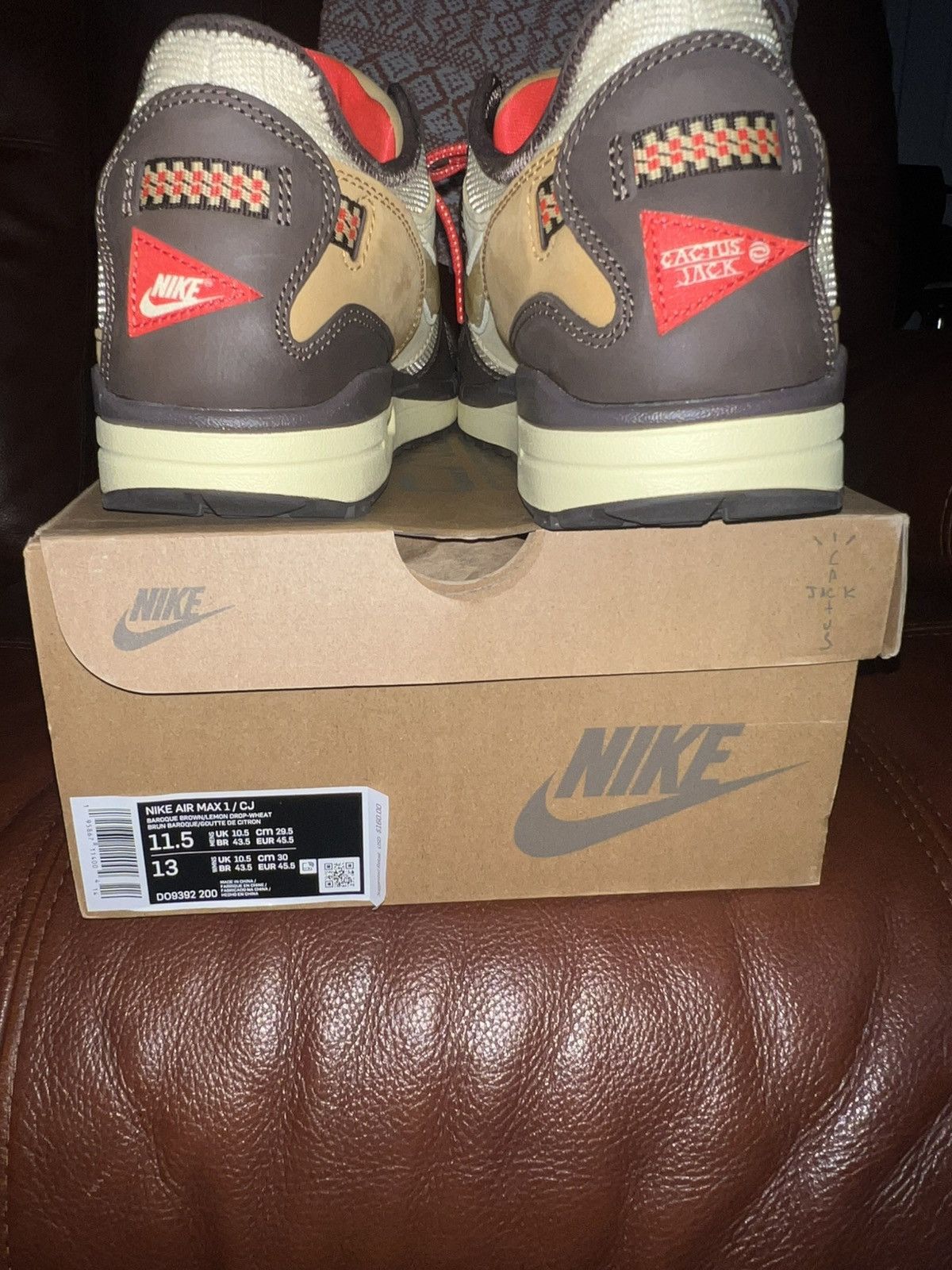 Nike × Travis Scott Nike airmax 1 x travis scott Size US 11 / EU 44 - 5 Thumbnail