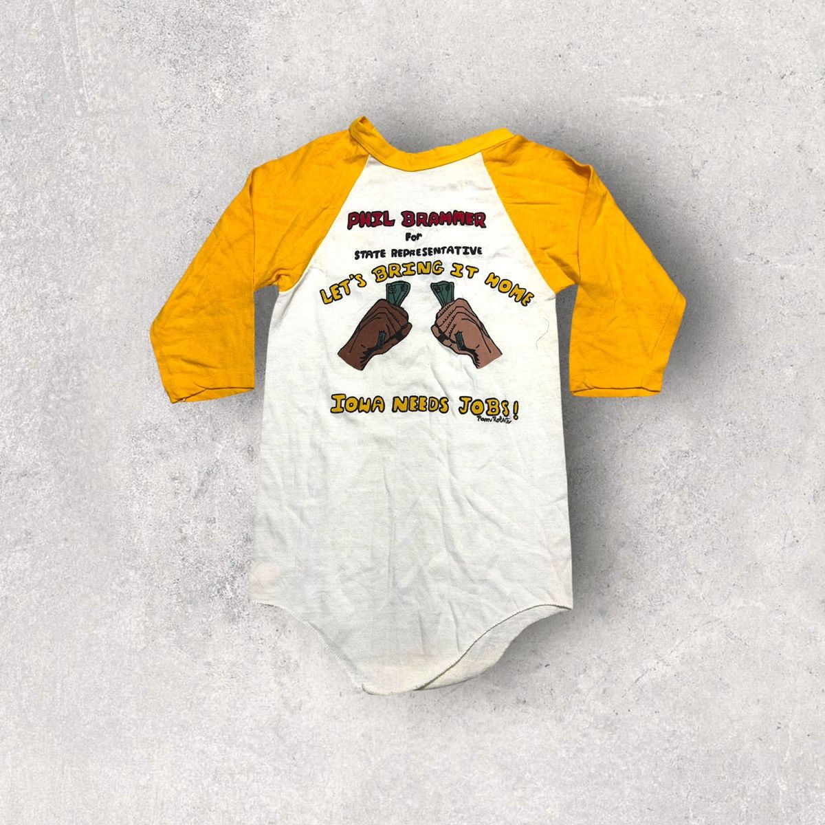 Russell Athletic × Vintage Vintage Phil Brammer for Iowa State Representative tee Size US S / EU 44-46 / 1 - 1 Thumbnail