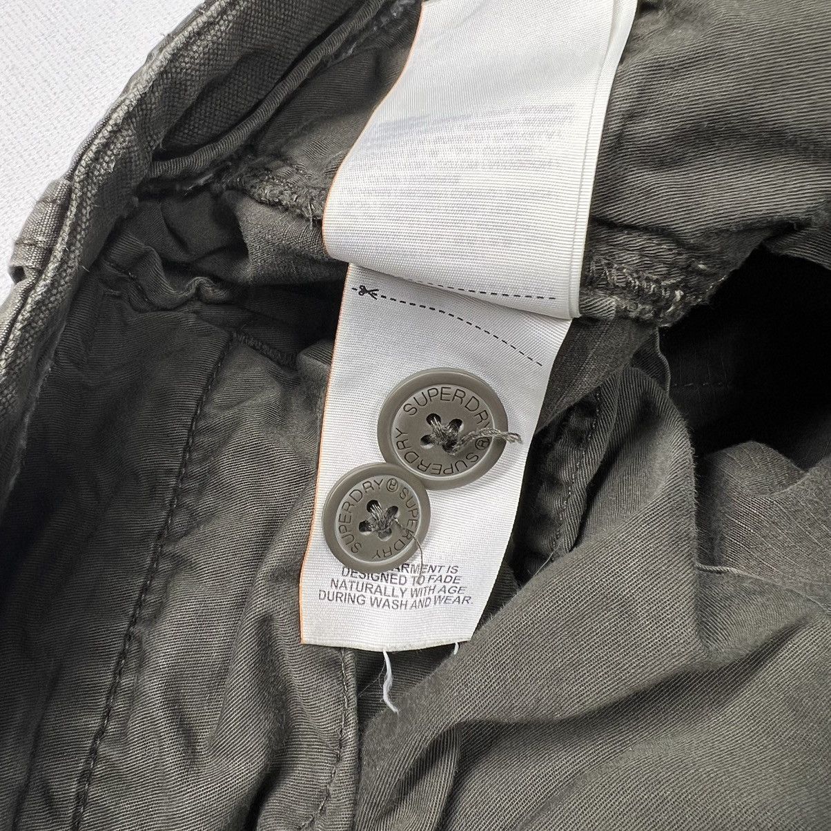 Superdry Superdry Cargo Pants Green Pocket Core Tactical Utility Work Size US 30 / EU 46 - 12 Thumbnail
