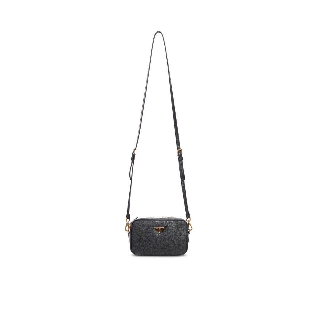 Prada PRADA Mini Black Leather Shoulder Bag New And Authentic Size ONE SIZE - 4 Thumbnail