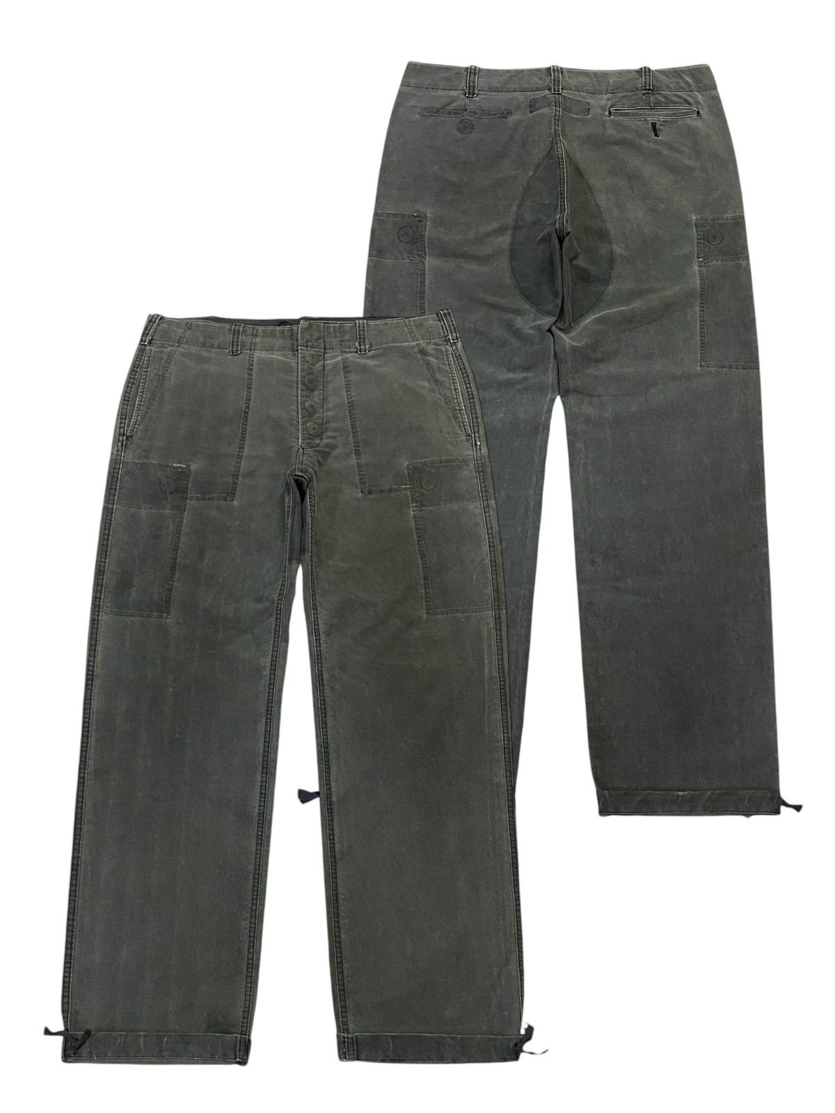 Jun Takahashi Undercover Jun Takahashi SS99 “RELIEF” Over-Dyed Cargo Pants Size US 38 / EU 54 - 1 Thumbnail