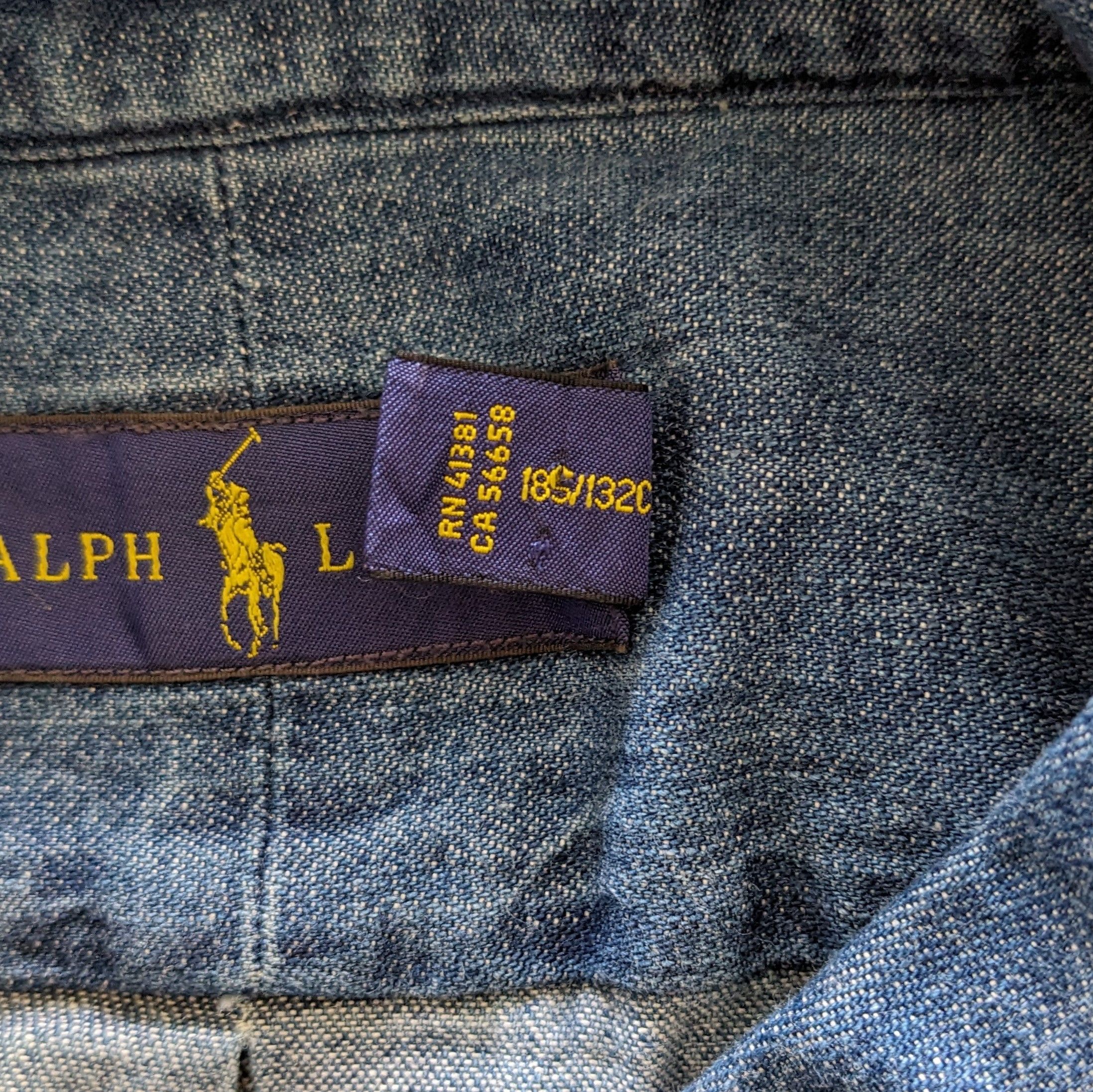 Polo Ralph Lauren Vintage POLO by Ralph Lauren Luxury Brand Shirts Size US XXL / EU 58 / 5 - 7 Thumbnail