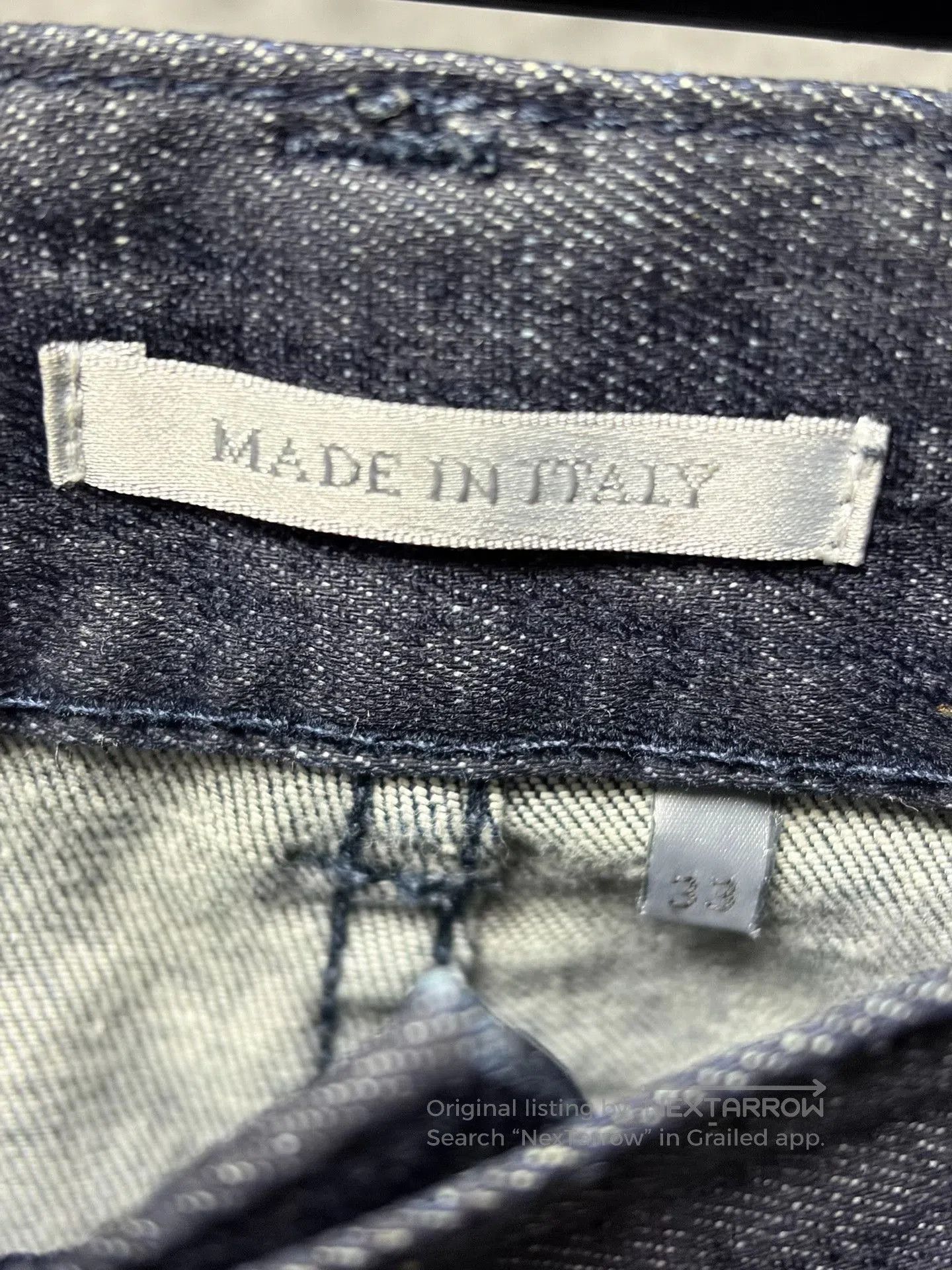 Dior Dior Dark Blue All. Size US 33 - 4 Thumbnail