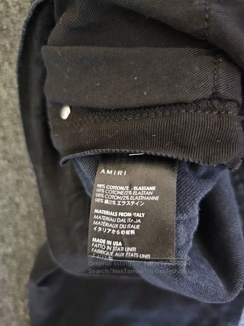 Amiri Amiri Distressed Denim Jeans. Size US 32 / EU 48 - 6 Thumbnail
