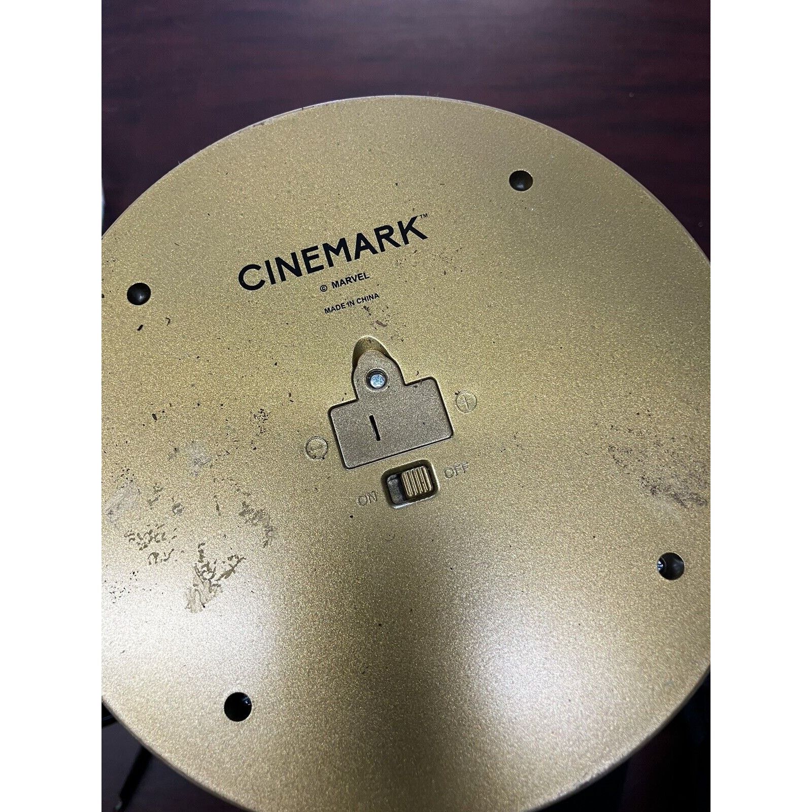 Marvel Comics Cinemark Marvels Light Up Plastic Popcorn Bucket New Unused Size ONE SIZE - 4 Thumbnail