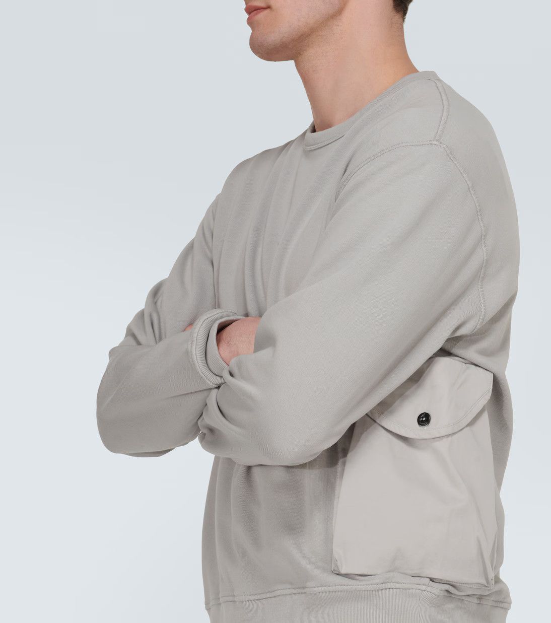 C.P. Company o1y1224 Crewneck Sweatshirt in Grey Size US S / EU 44-46 / 1 - 4 Thumbnail