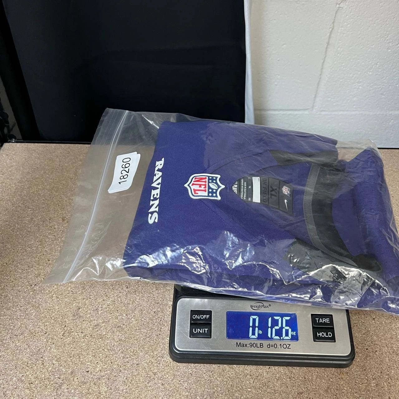 Nike Baltimore Ravens Flacco #5 Jersey Shirt Men Short Sleeve XL Size US XL / EU 56 / 4 - 7 Thumbnail