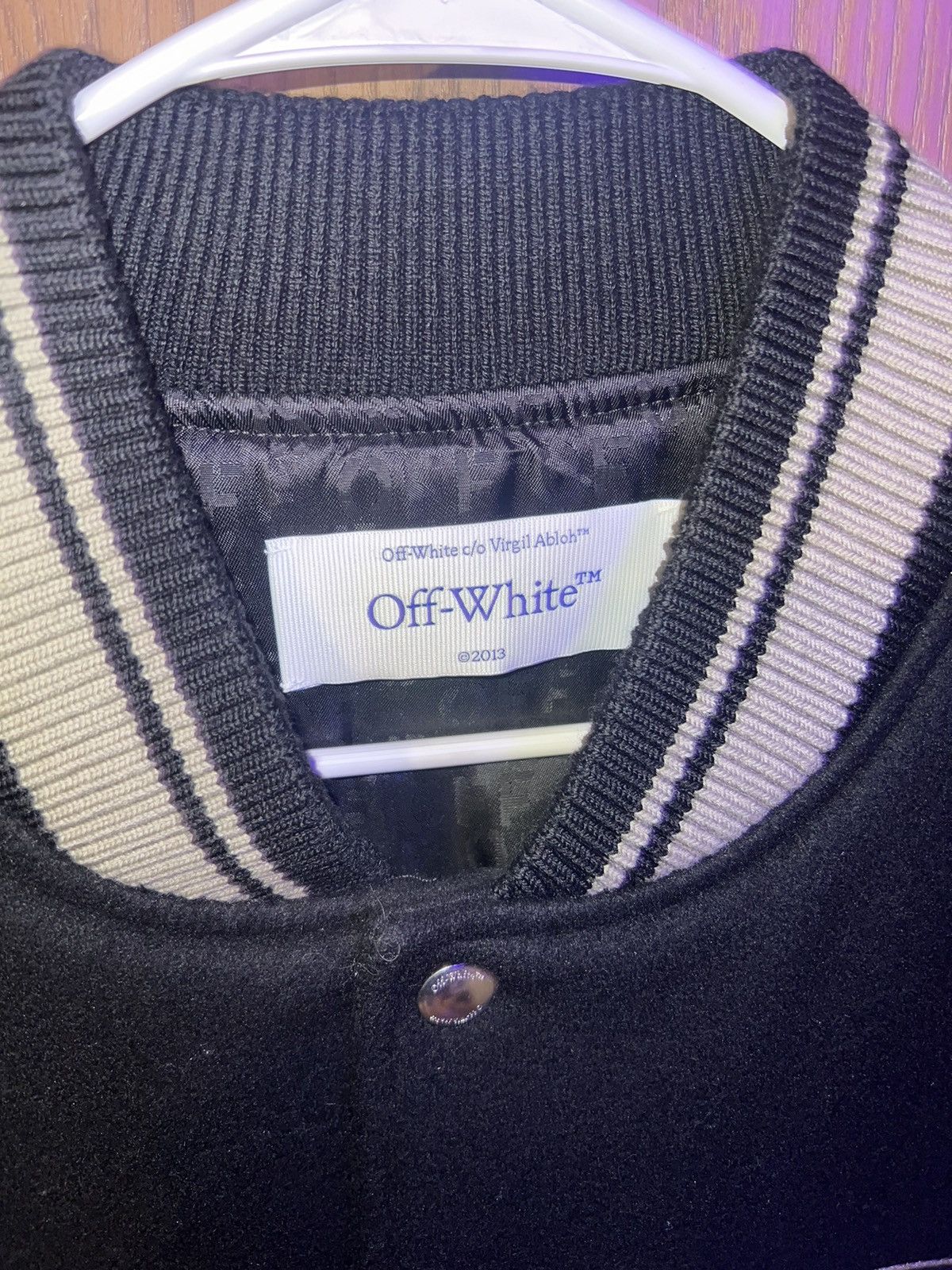 Off-White OFF WHITE- Moonphase Bomber Jacket Size US L / EU 52-54 / 3 - 3 Thumbnail