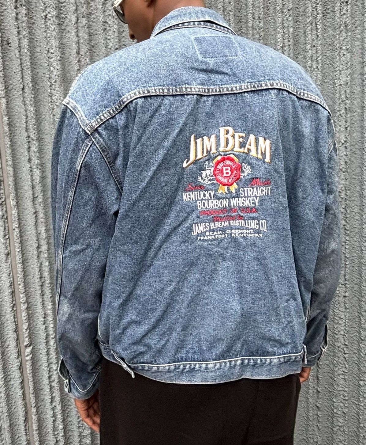 Other JIM BEAM 90's Vintage Denim Jacket XL Size US XL / EU 56 / 4 - 1 Thumbnail