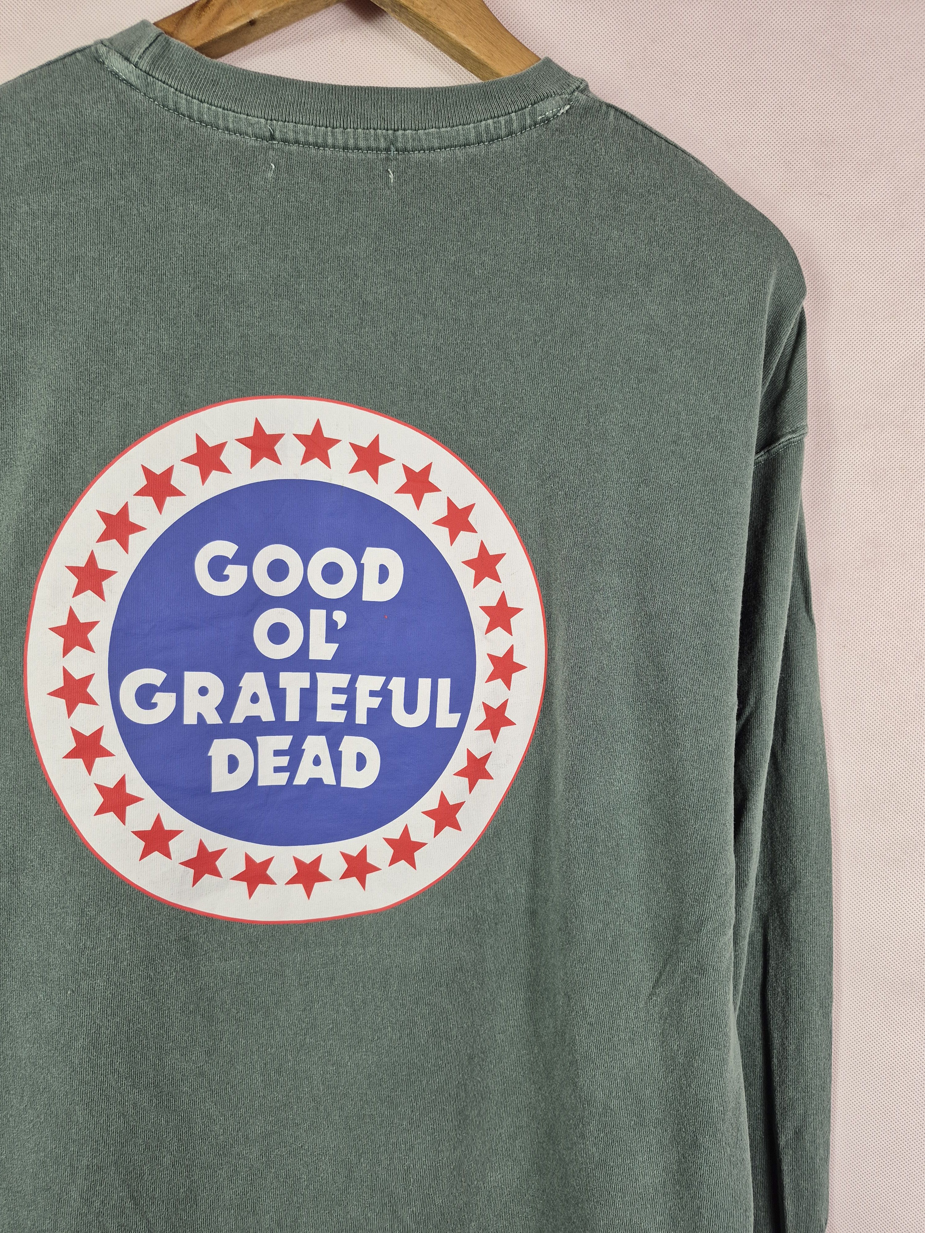 Grateful Dead 🔥 Grateful Dead Longsleeves Band Tee Rock Tee Size US L / EU 52-54 / 3 - 3 Thumbnail