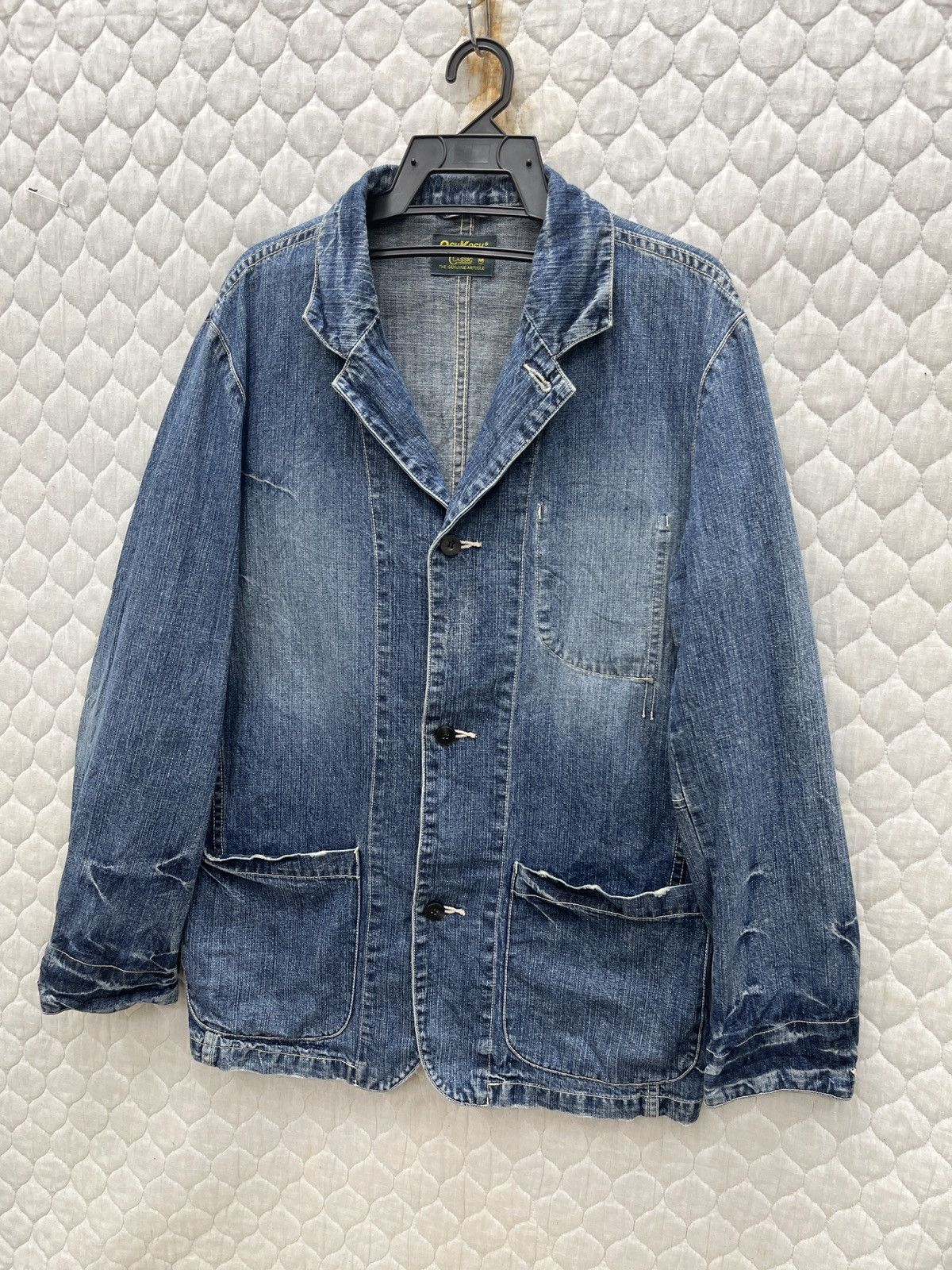 Oshkosh 🔥🔥🔥ARCHIVE OSHKOSH DENIM CHORE JACKET Size US M / EU 48-50 / 2 - 3 Thumbnail