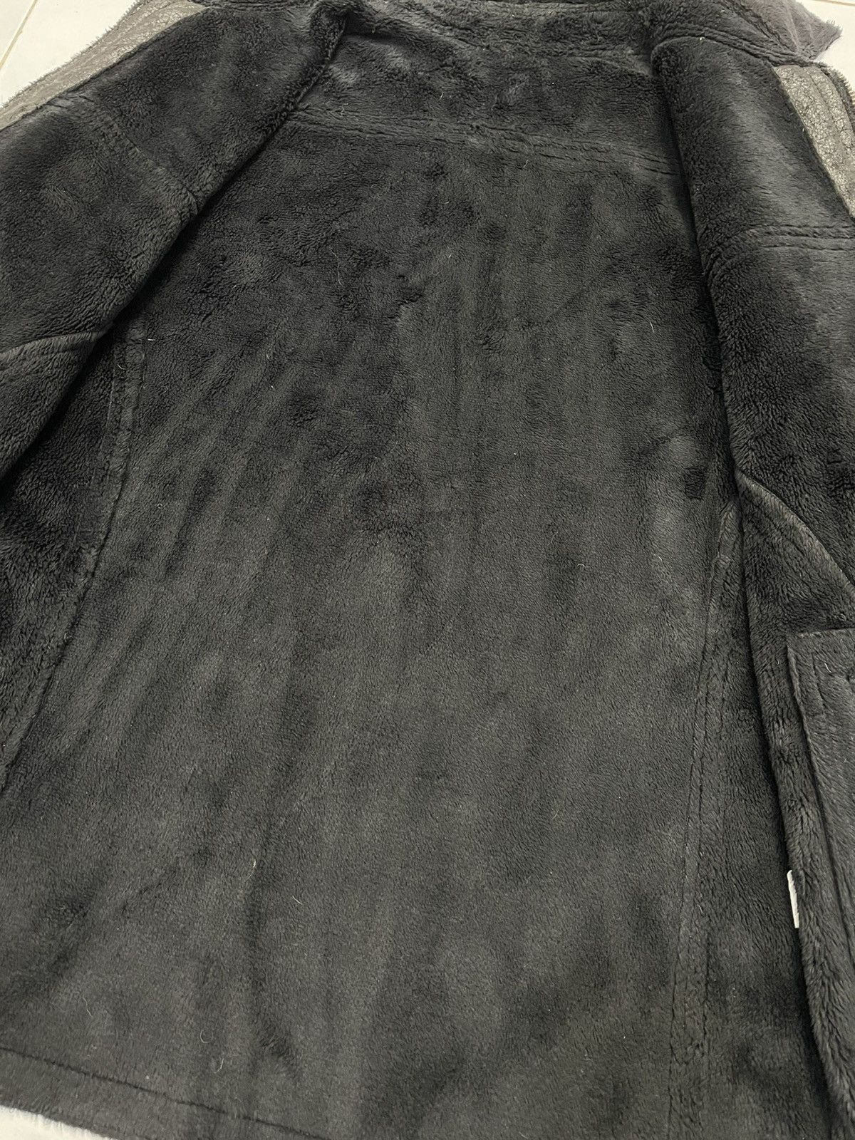 Issey Miyake Issey Miyake Tete Homme Suede Faux Fur Jacket Size US L / EU 52-54 / 3 - 4 Thumbnail