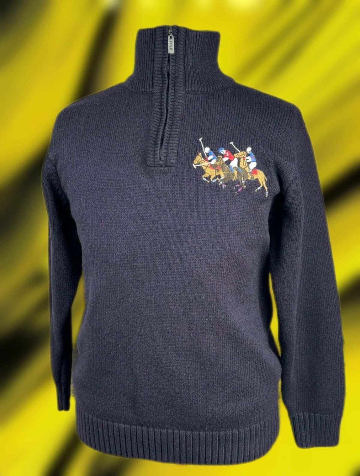 POLO RALPH LAUREN RARE VINTAGE BIG LOGO MADE IN HONG KONG 🇭🇰