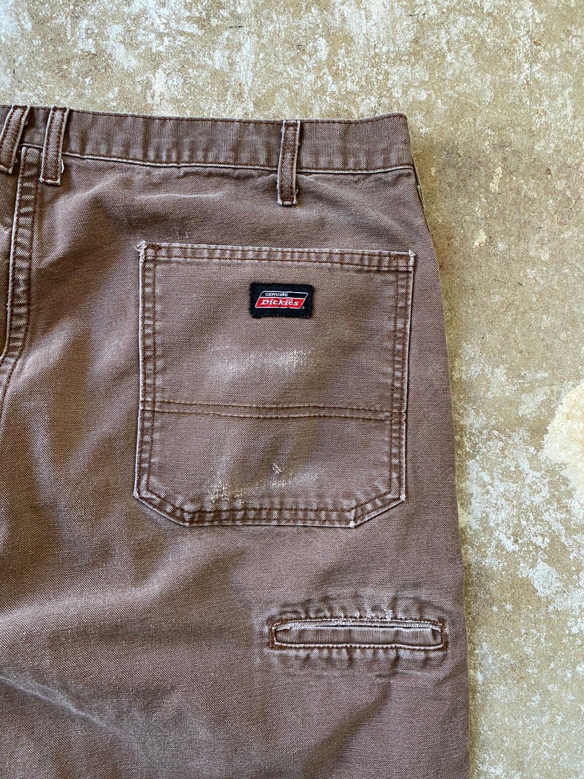 Vintage Vintage 90’s Brown Dickies Carpenter Pants Size US 36 / EU 52 - 5 Preview