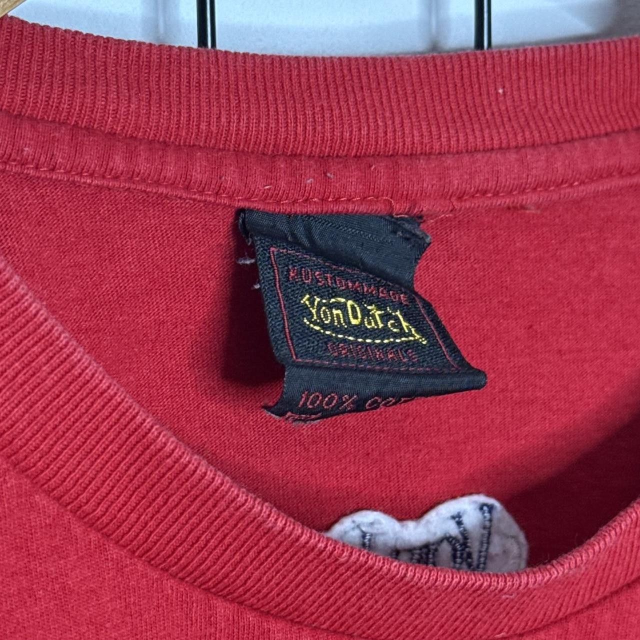 Von Dutch Von Dutch Vintage Skate T shirt Red Size US L / EU 52-54 / 3 - 5 Thumbnail