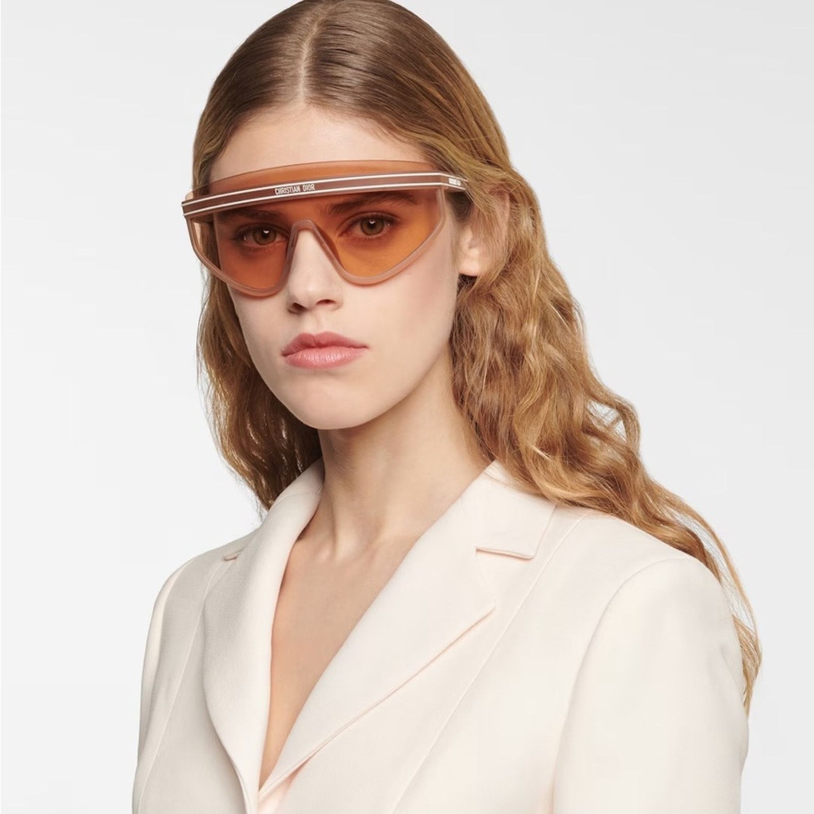 Dior BRAND NEW DIOR DIORCLUB M2U 41L0 Matte Nude Women Sunglasses Size ONE SIZE - 1 Thumbnail
