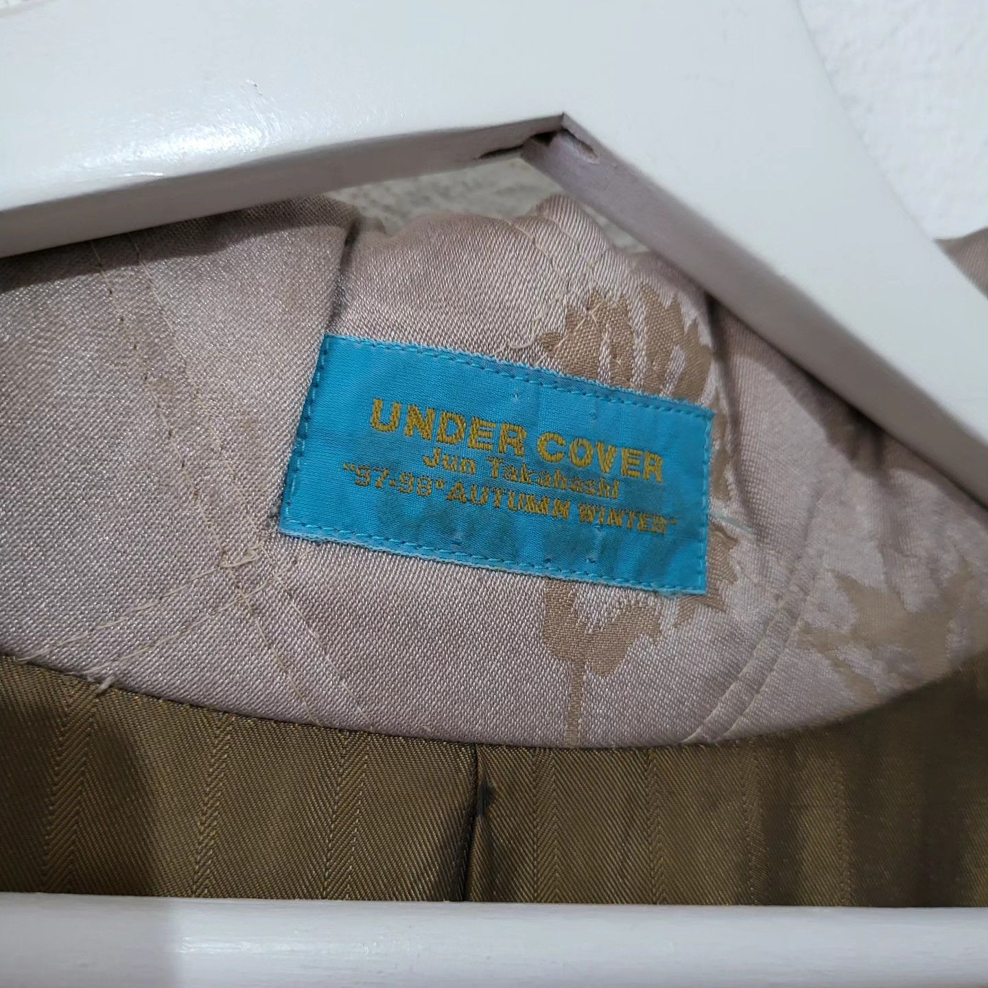 Undercover Undercover 97aw "Leaf" quilted brocade duvet coat Size ONE SIZE - 5 Thumbnail