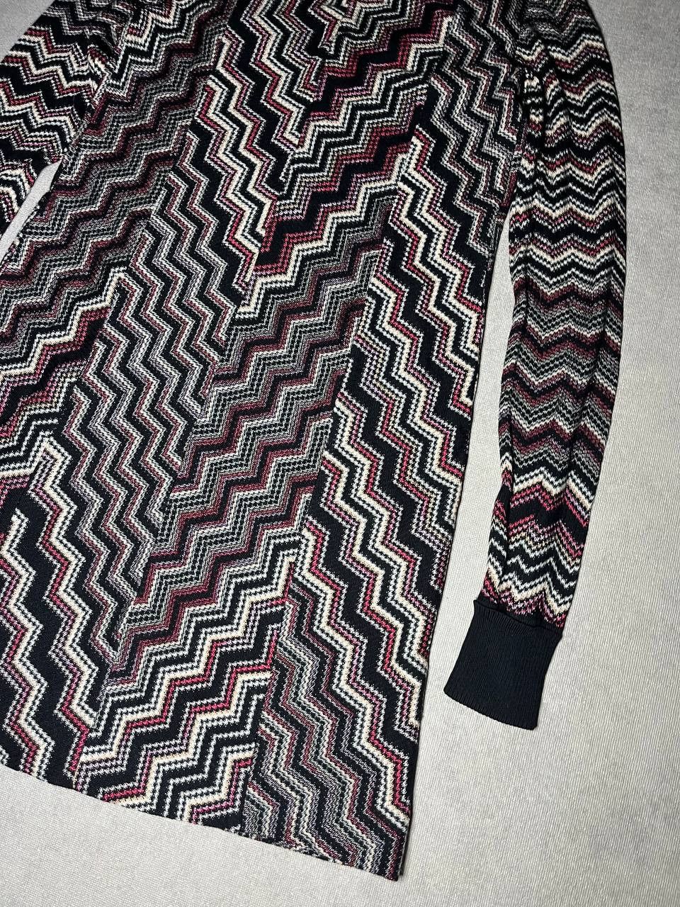 Missoni Missoni Women`s Geomertical Viscosa Knit Mini Dress 40 Size S / US 4 / IT 40 - 10 Thumbnail
