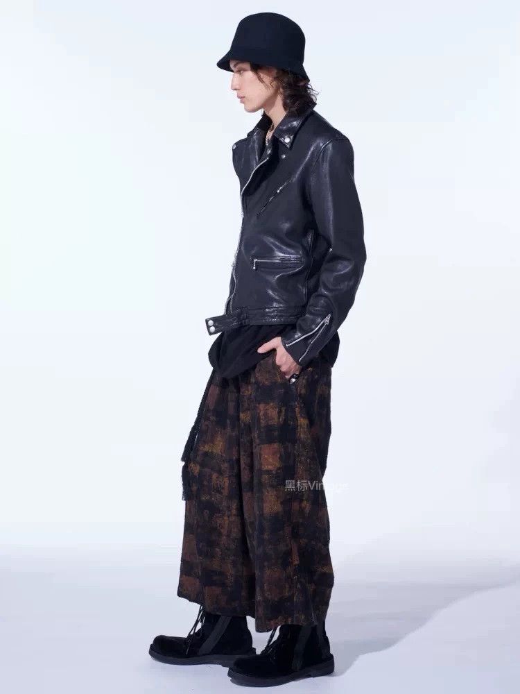Yohji Yamamoto Yohji Yamamoto 22AW Vintage Washed Sheepskin Moto Jacket Size US L / EU 52-54 / 3 - 7 Thumbnail