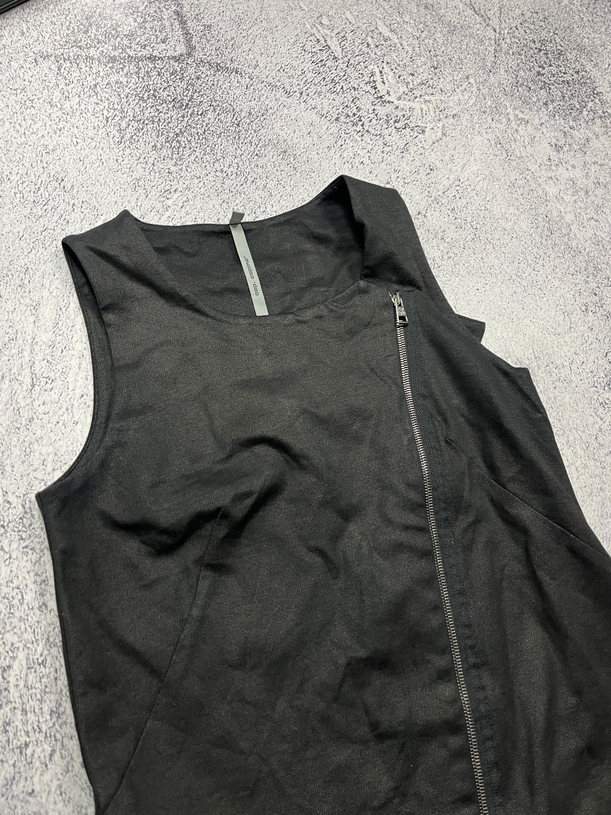 Cop Copine Cop Copine Avant Garde Asymmetry Zip Dress Vest Japanese Size XS / US 0-2 / IT 36-38 - 5 Thumbnail
