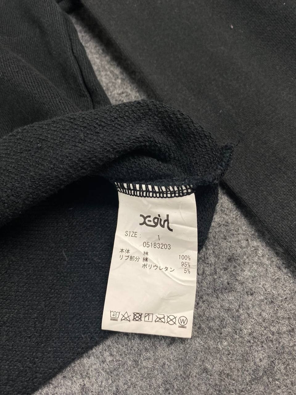 Japanese Brand x girl box logo japanese brand crop top sweatshirt Size L / US 10 / IT 46 - 7 Thumbnail