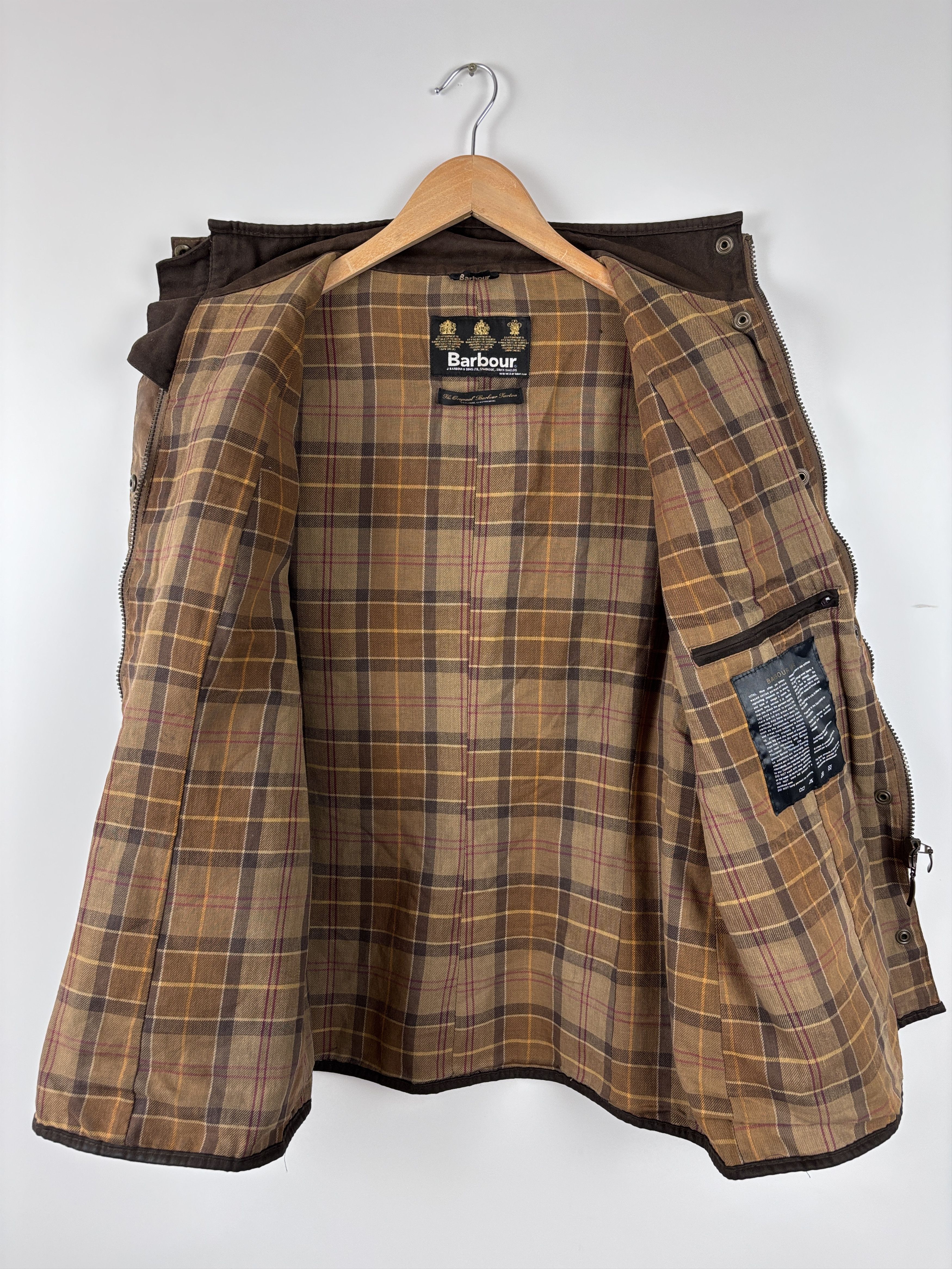 Barbour Barbour Ladies Utility Wax Jacket Brown Size UK 18 Size XL / US 12-14 / IT 48-50 - 8 Thumbnail
