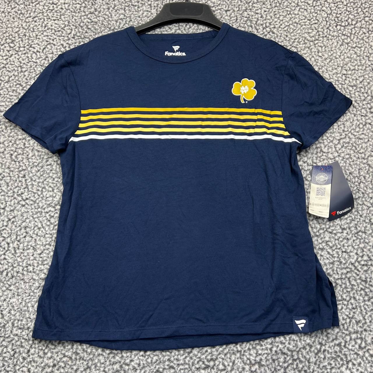 Other Notre Dame Fighting Irish Shirt Women Blue Fanatics New M Size M / US 6-8 / IT 42-44 - 1 Thumbnail
