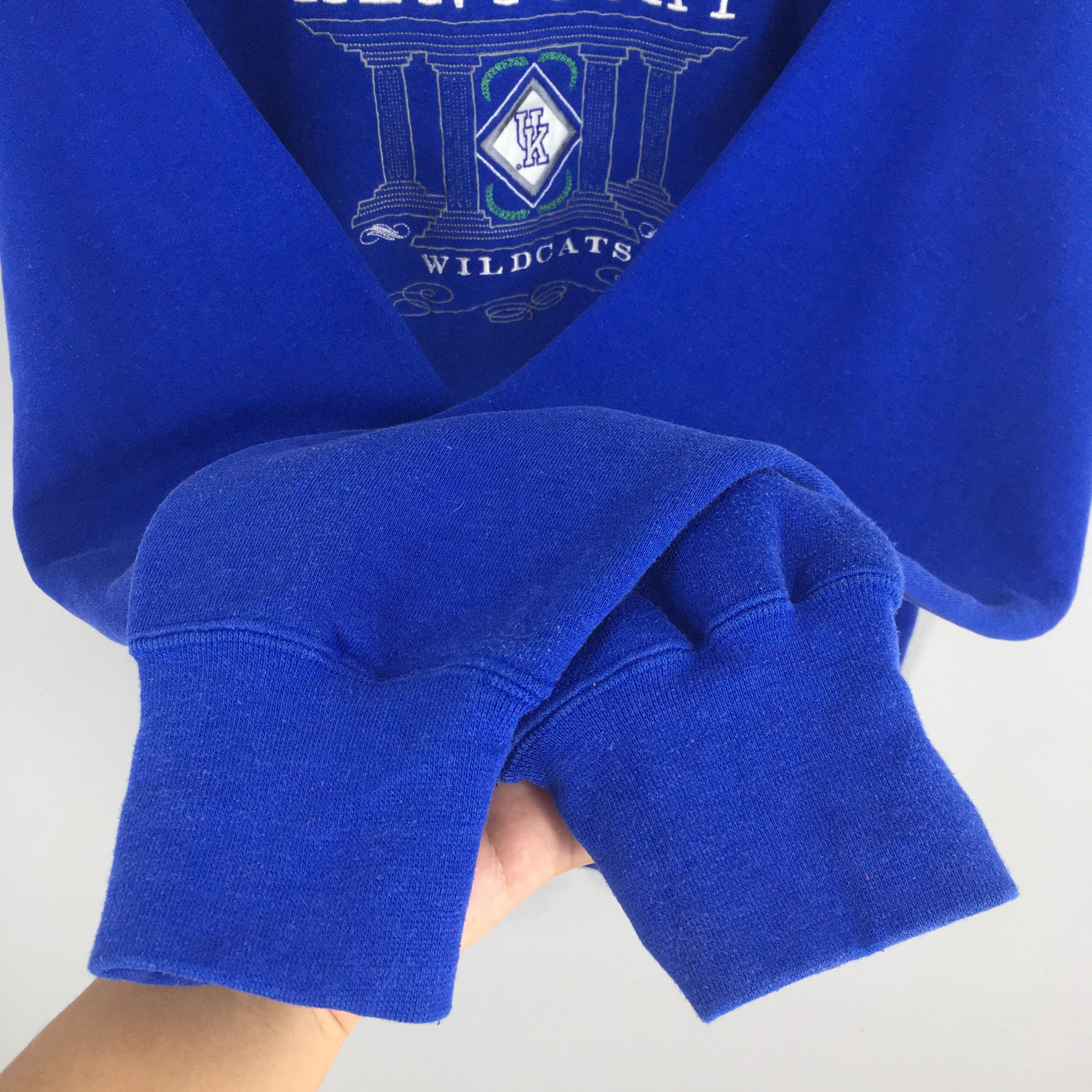 Other Vintage Kentucky Wildcats Blue Sweatshirt XLarge Size US XL / EU 56 / 4 - 4 Thumbnail