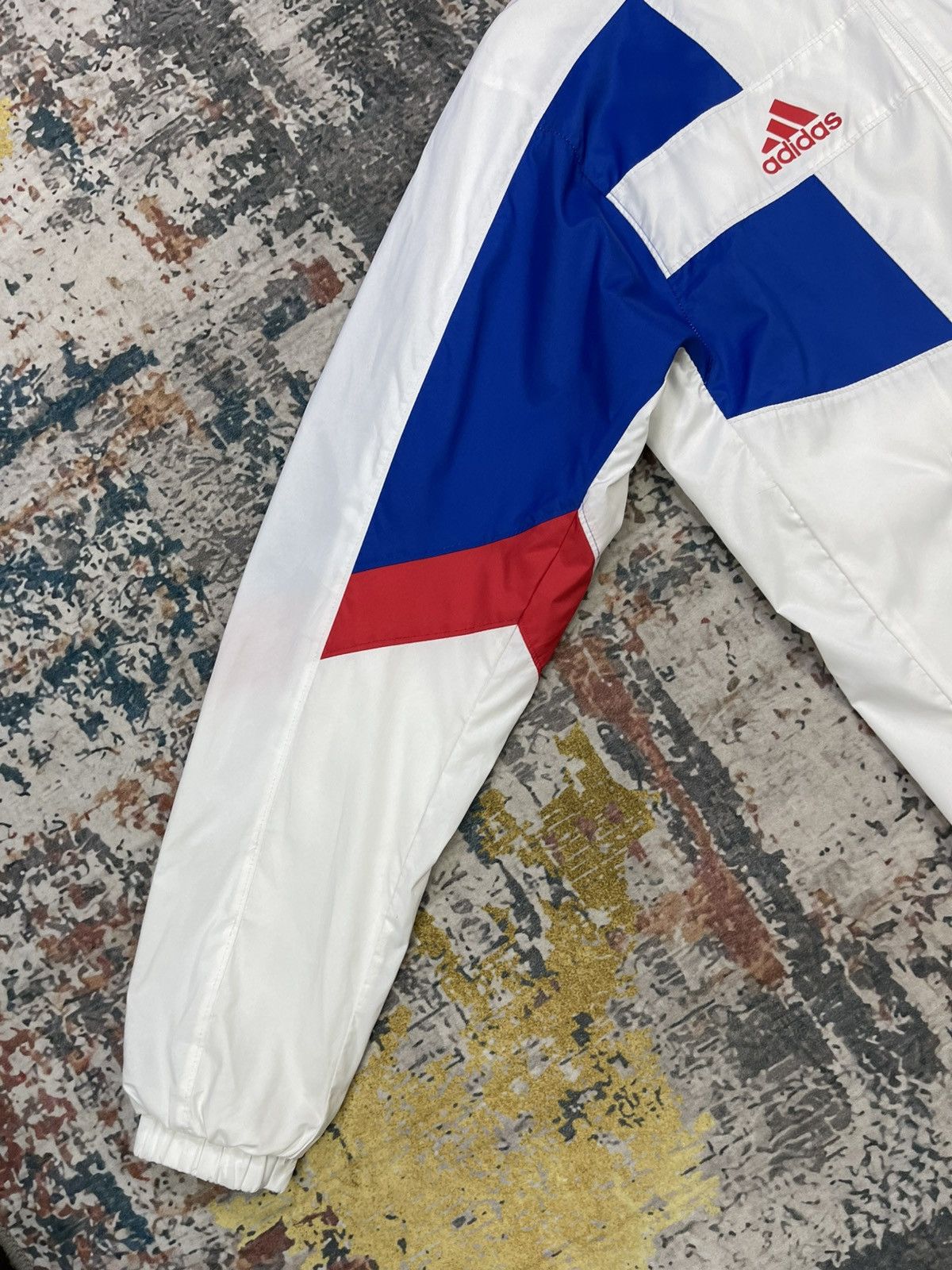 Adidas Adidas Wind RDY France Team Theme Windbreaker Jacket Size US S / EU 44-46 / 1 - 6 Thumbnail
