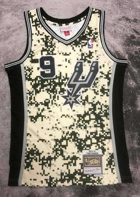 NBA Tony Parker Jersey 9 San Antonio Spurs Jersey Size US M / EU 48-50 / 2 - 2 Thumbnail