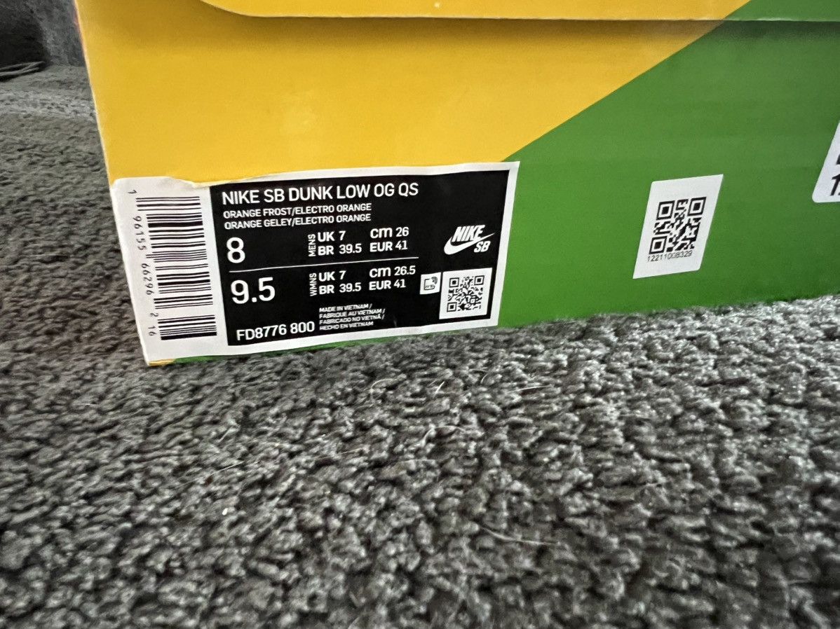 CNCPTS × Nike Orange lobster Size US 8 / EU 41 - 7 Thumbnail