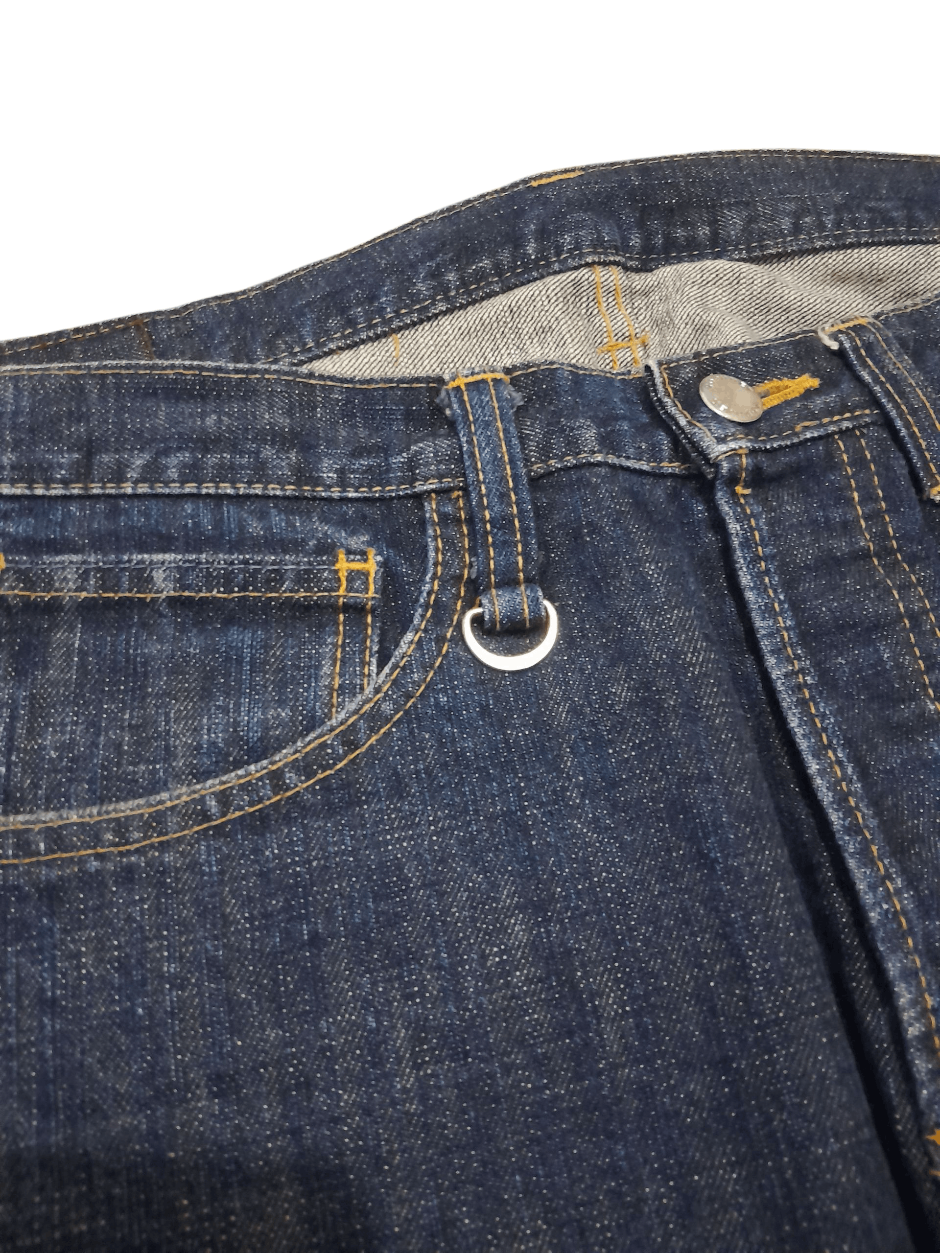 Japanese Brand Sophnet over dyed cotton denim 14oz denim pants Size US 32 / EU 48 - 3 Thumbnail
