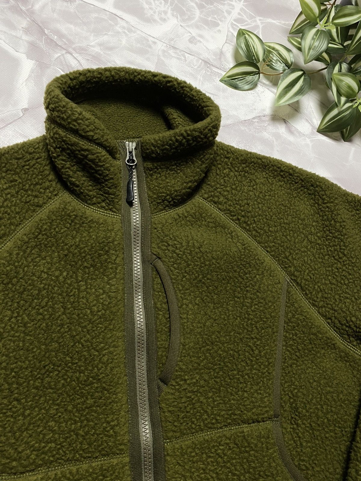 Japanese Brand × Snow Peak Snow Peak Thermal Boa Fleece Jacket Polartec Green Mens S Size US S / EU 44-46 / 1 - 3 Thumbnail