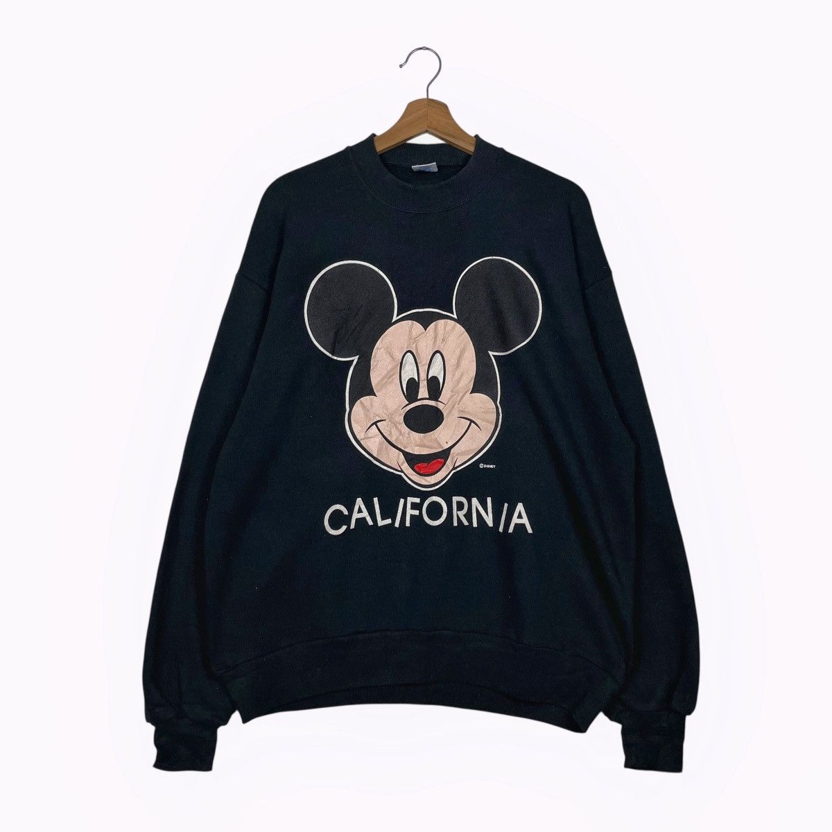 Velva Sheen Vintage 90s Muckey Mouse Sweatshirt Size US L / EU 52-54 / 3 - 1 Thumbnail