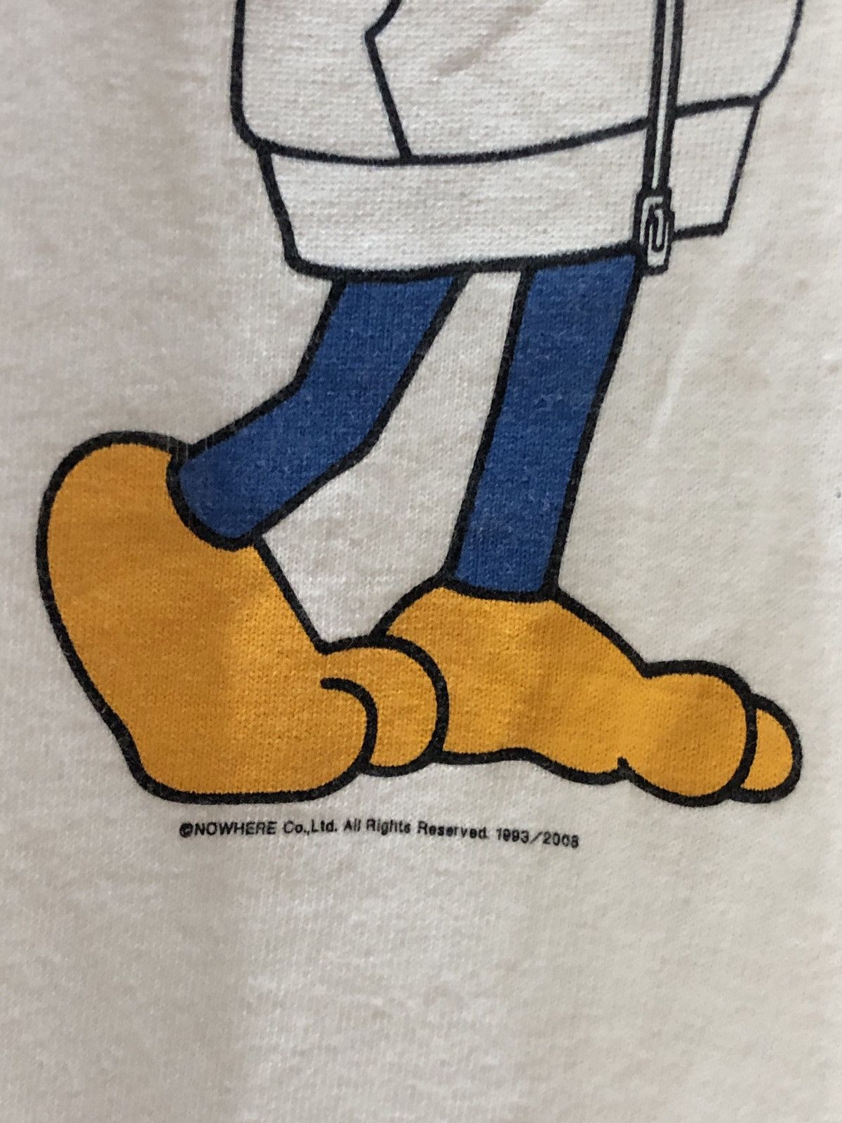 Bape Vintage A Bathing Ape "Bape In Lukewarm Water" fishing tee Size US L / EU 52-54 / 3 - 4 Thumbnail