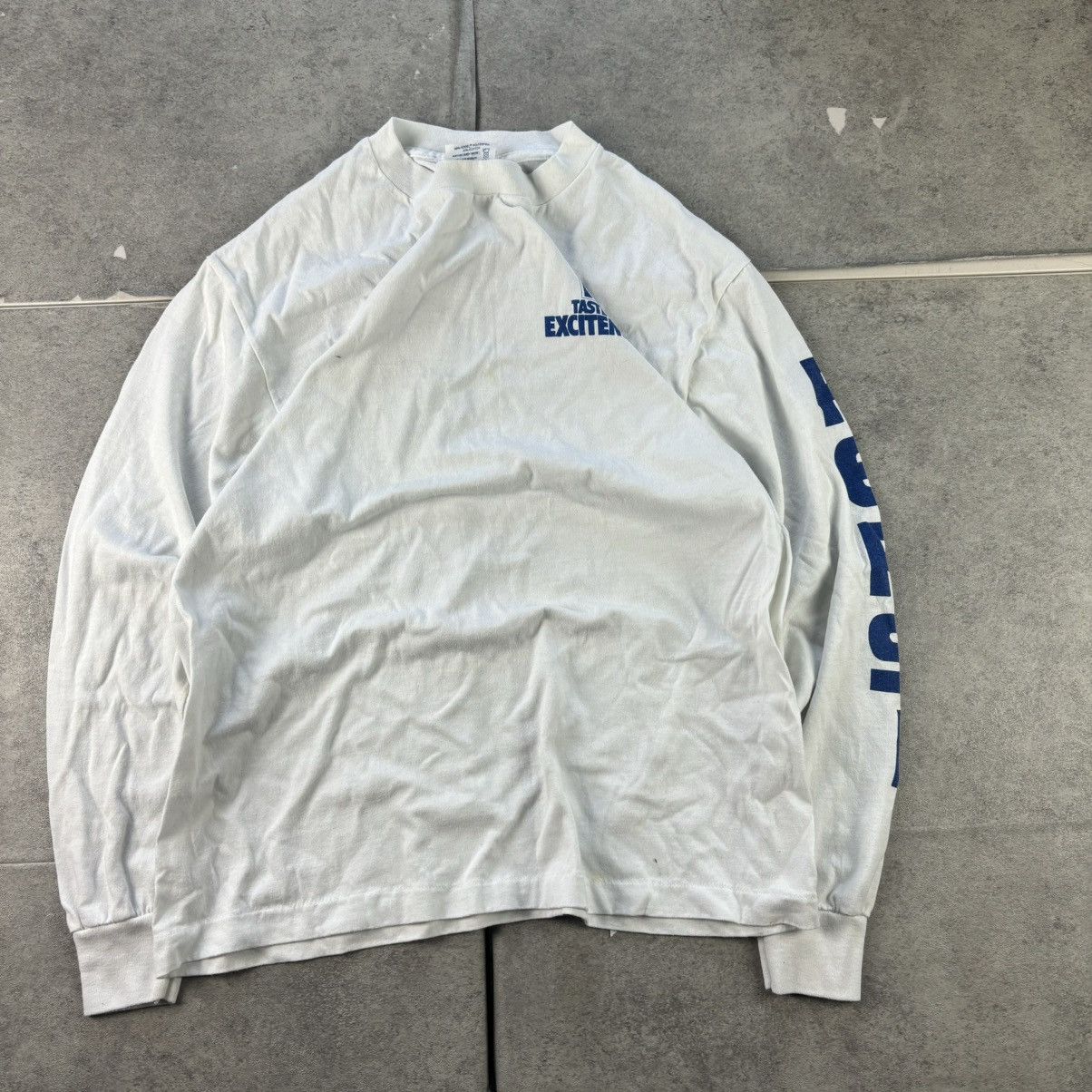 Other Vintage white 80s pepsi taste the excitement l/s shirt Size US L / EU 52-54 / 3 - 1 Thumbnail