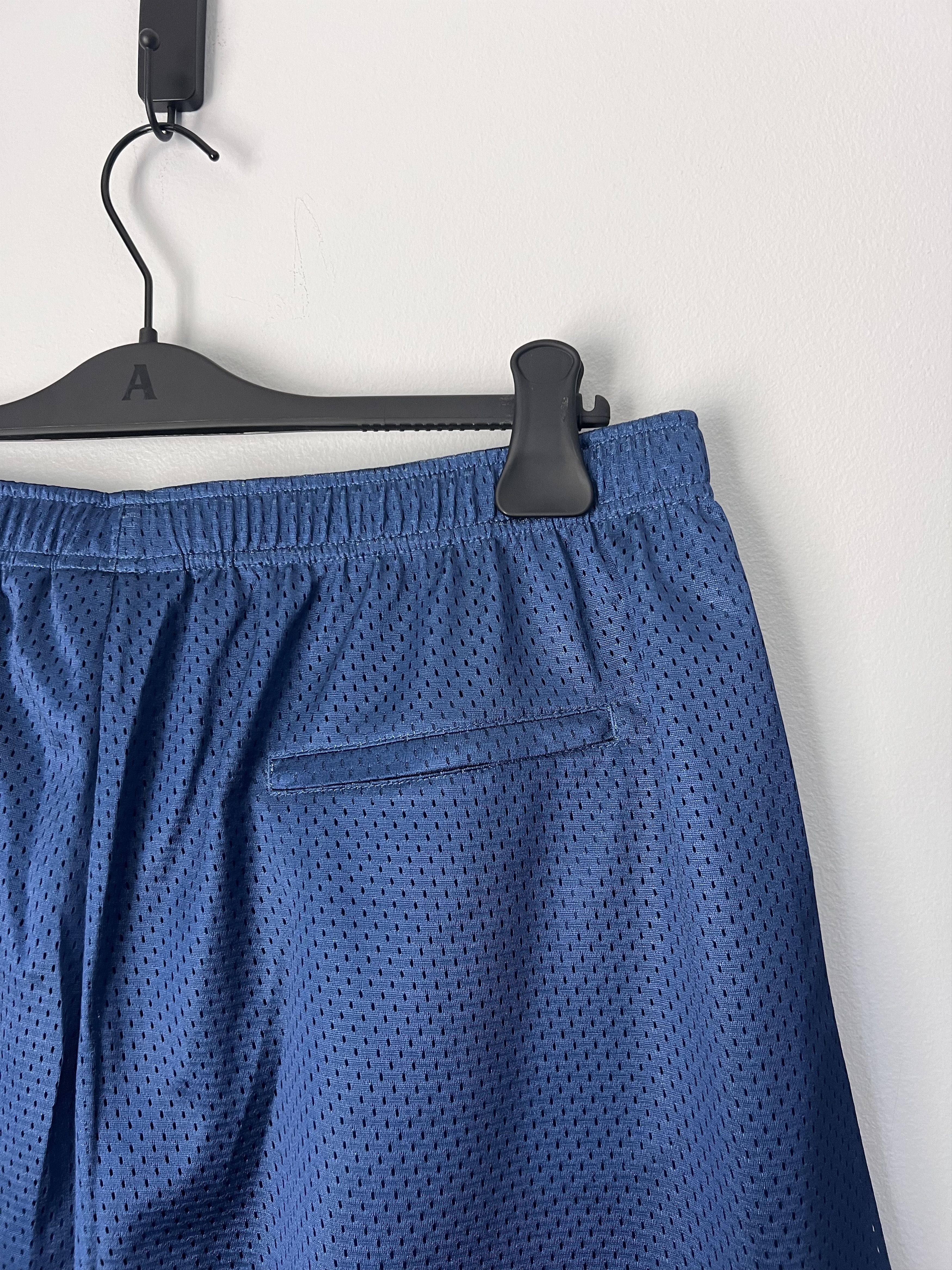 Supreme Supreme Big Script Mesh Shorts in Navy Size US 34 / EU 50 - 4 Thumbnail
