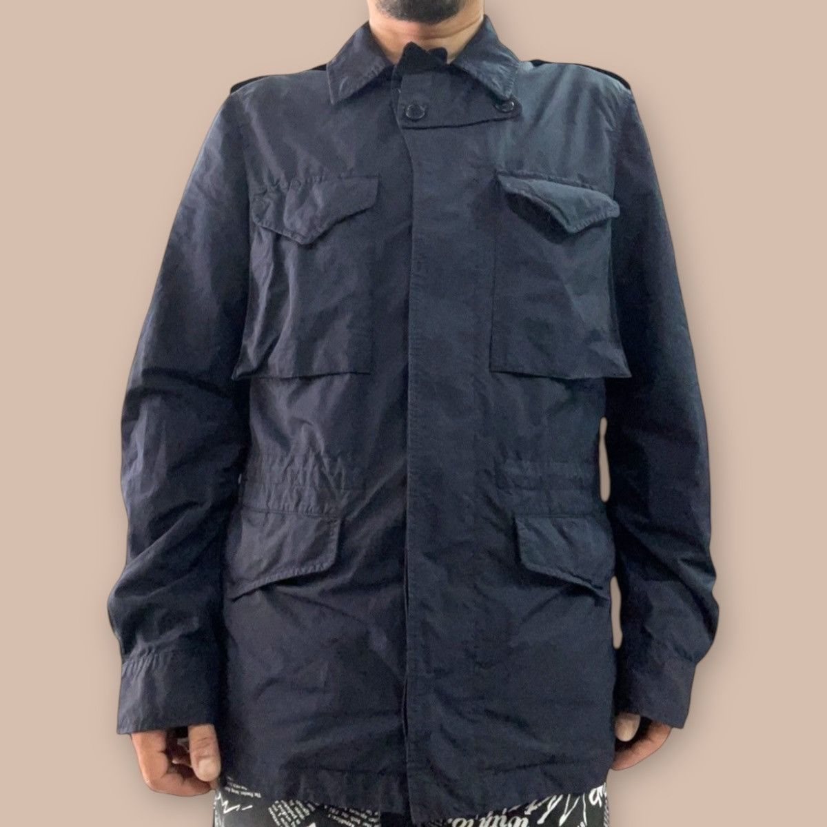 Aspesi ASPESI Navy Blue Mini Filed Jacket Size US S / EU 44-46 / 1 - 3 Thumbnail