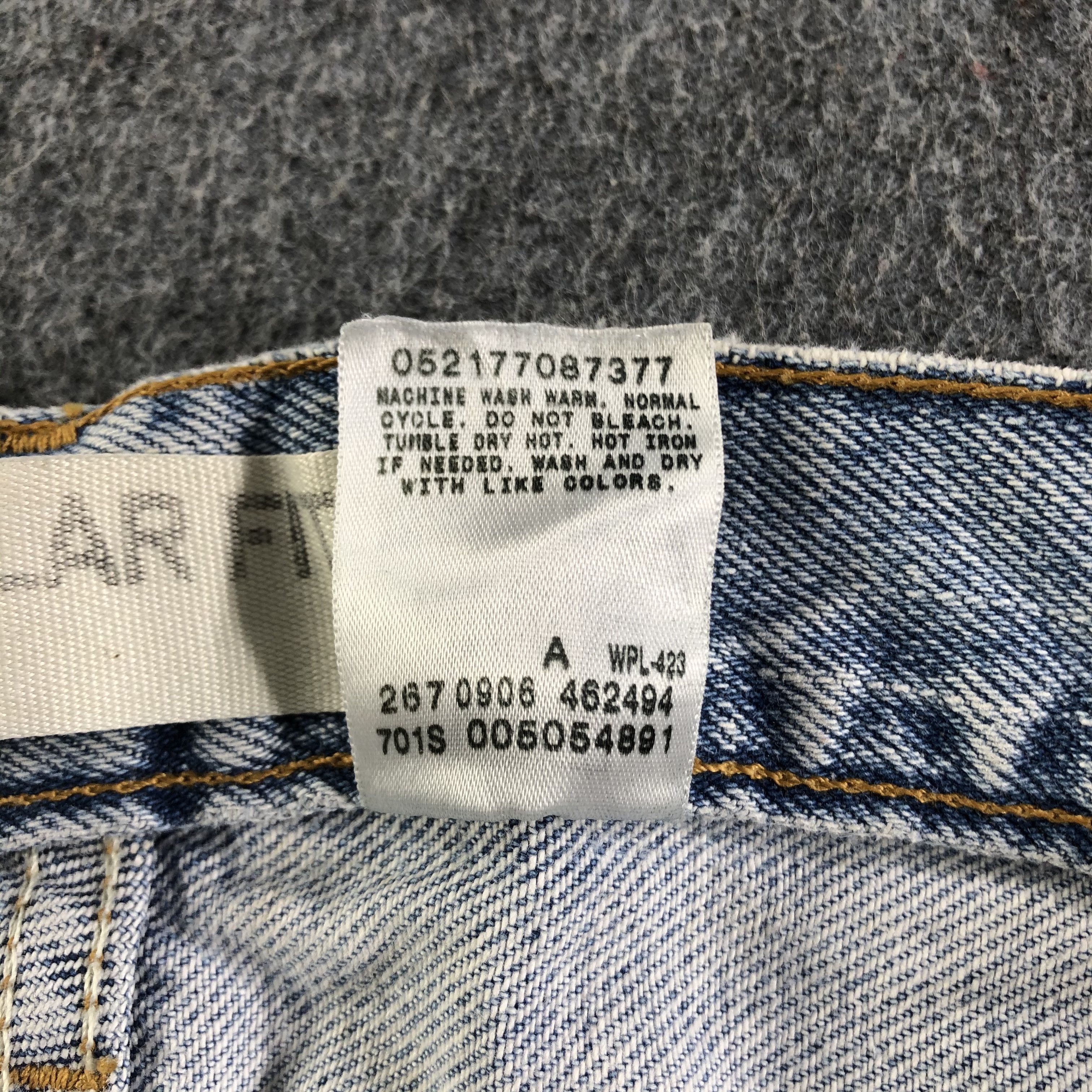 Levi's Vintage Blue Wash Levis 505 Jeans-J3158 Size US 32 / EU 48 - 12 Thumbnail